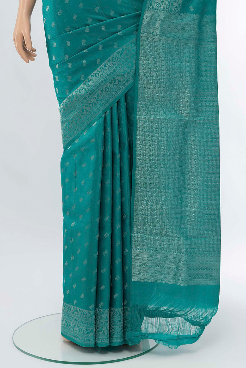 pleats pallu