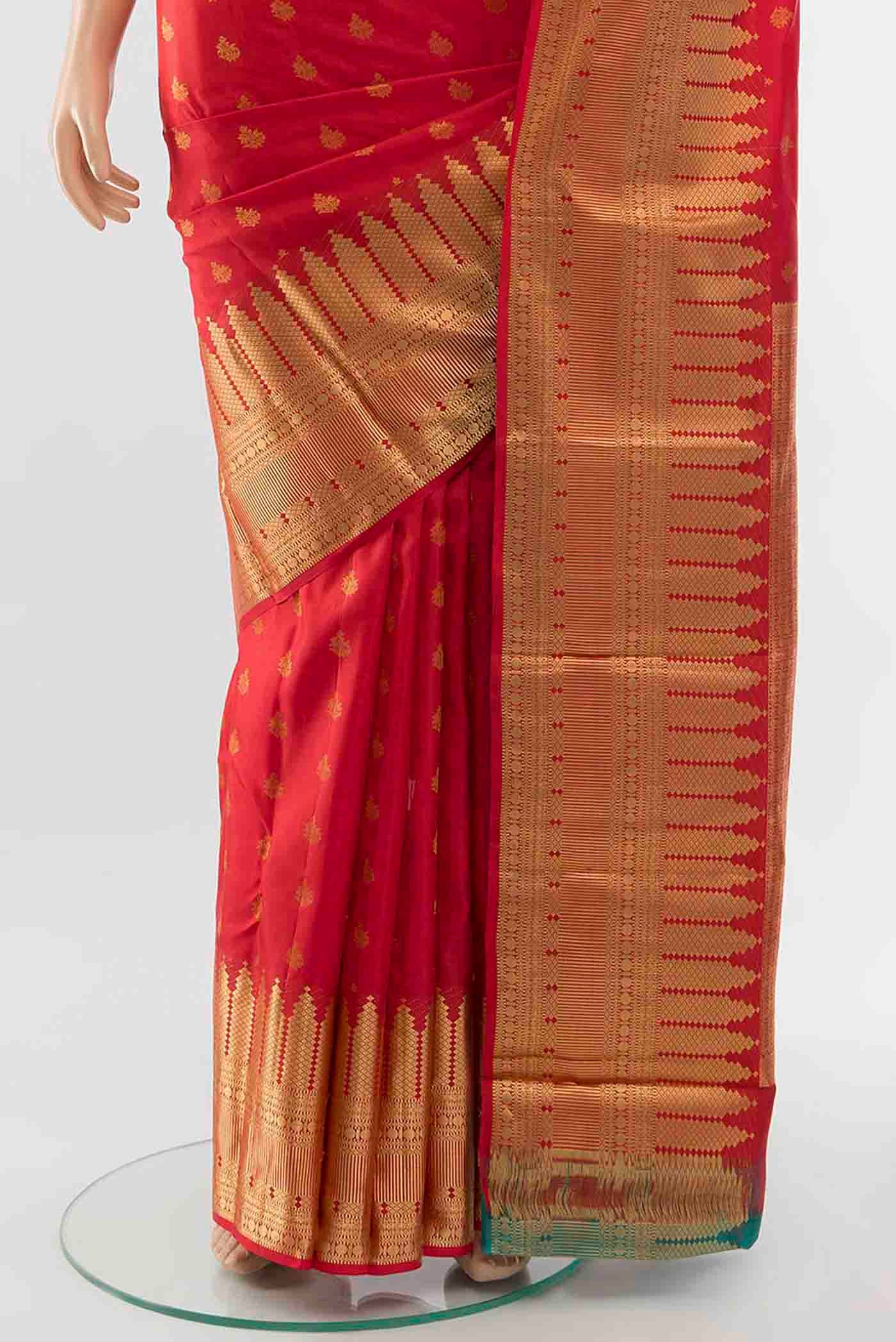 pleats pallu