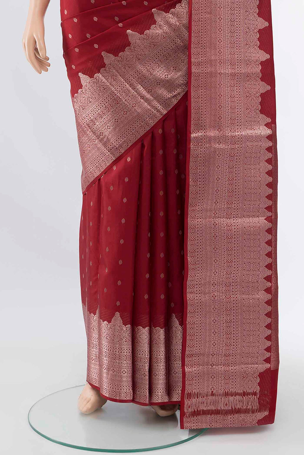 pleats pallu