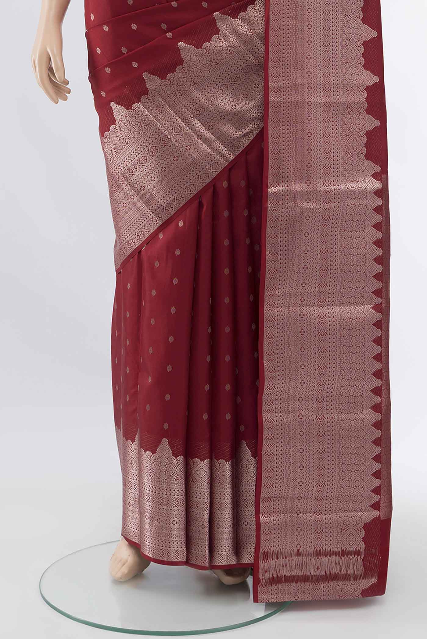 pleats pallu
