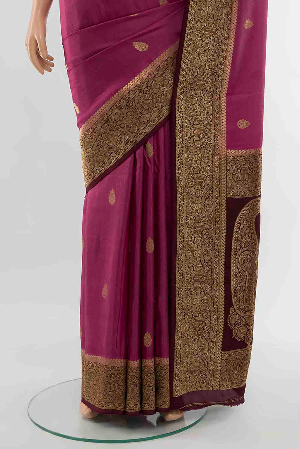 pleats pallu