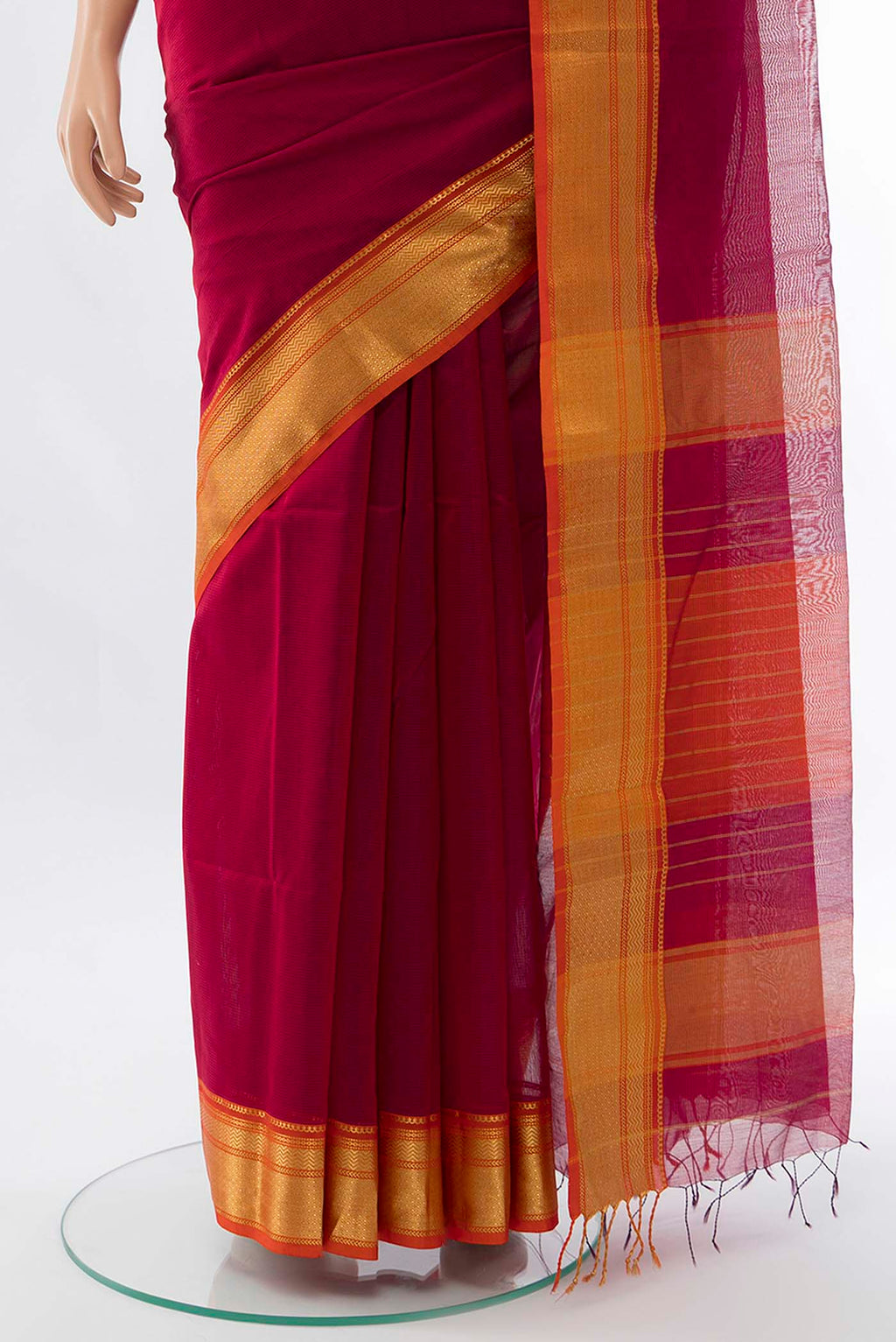 pleats pallu