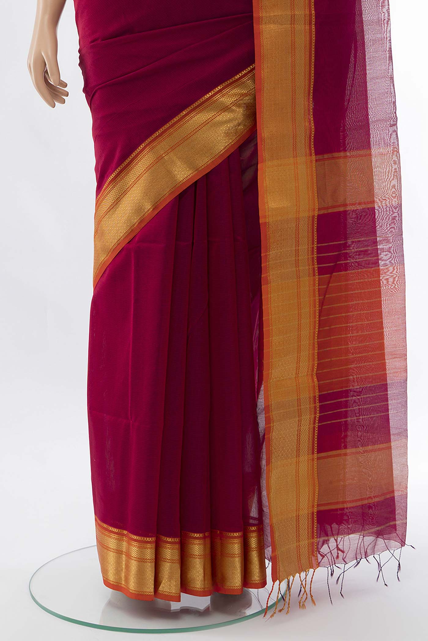pleats pallu
