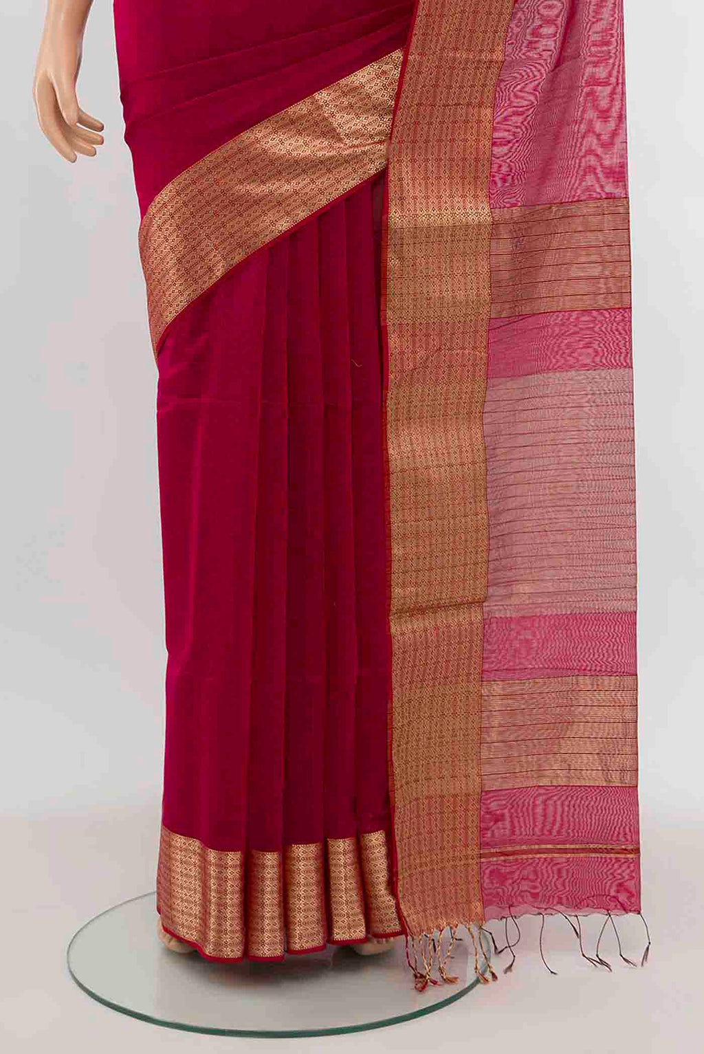 pleats pallu