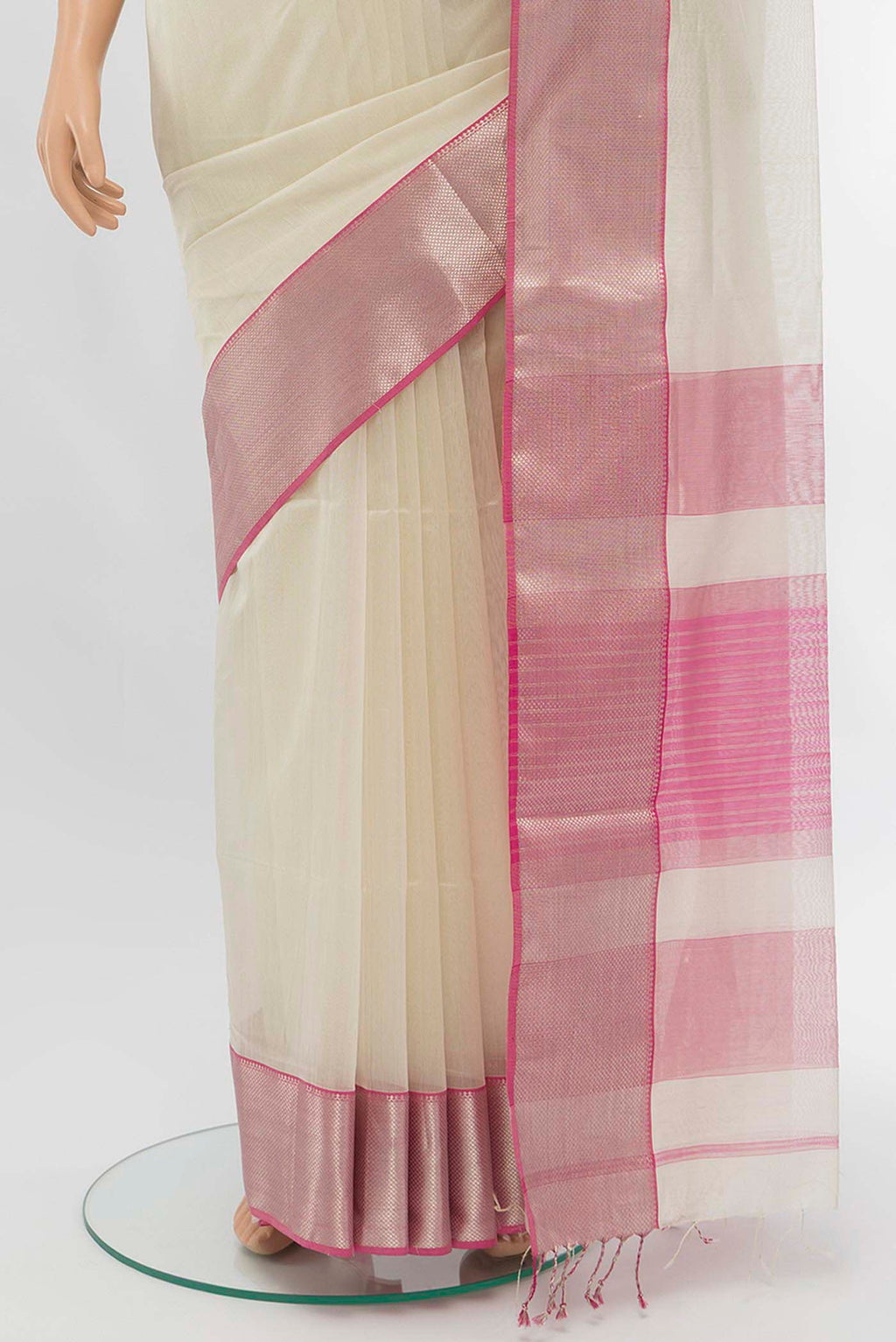 pleats pallu