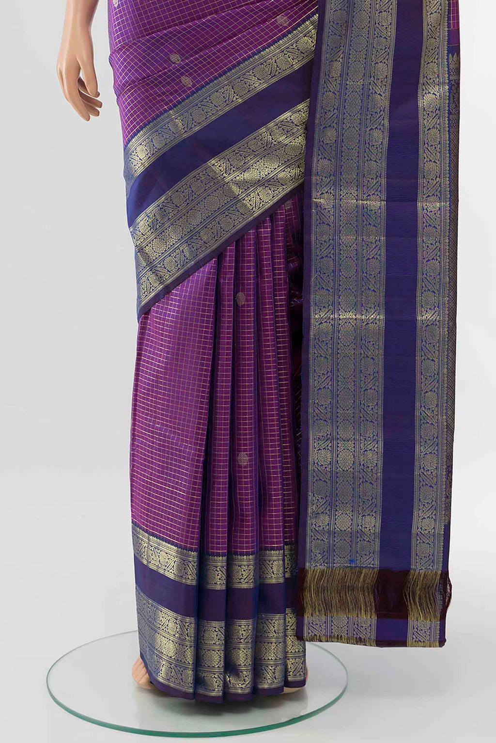 pleats pallu