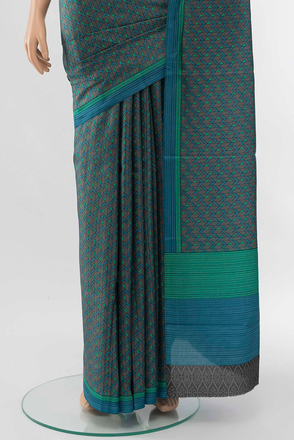 pleats pallu