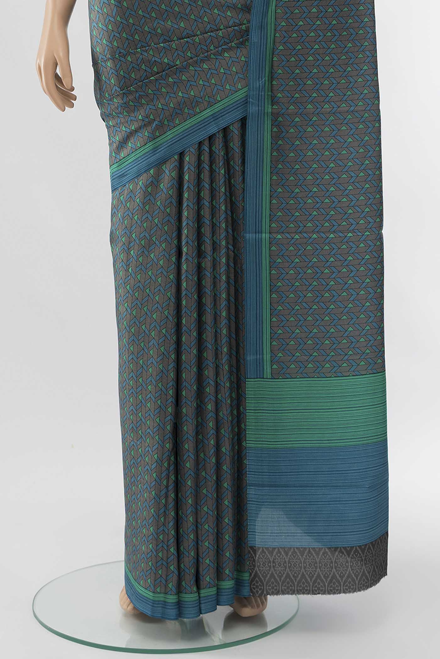 pleats pallu