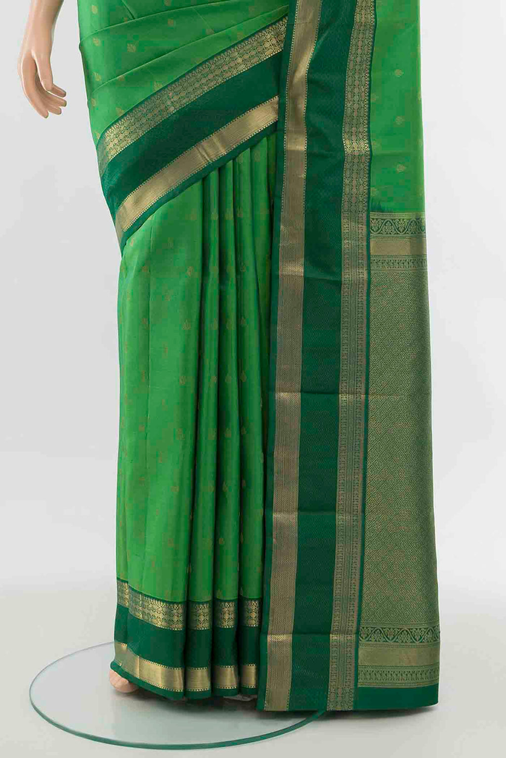 pleats pallu