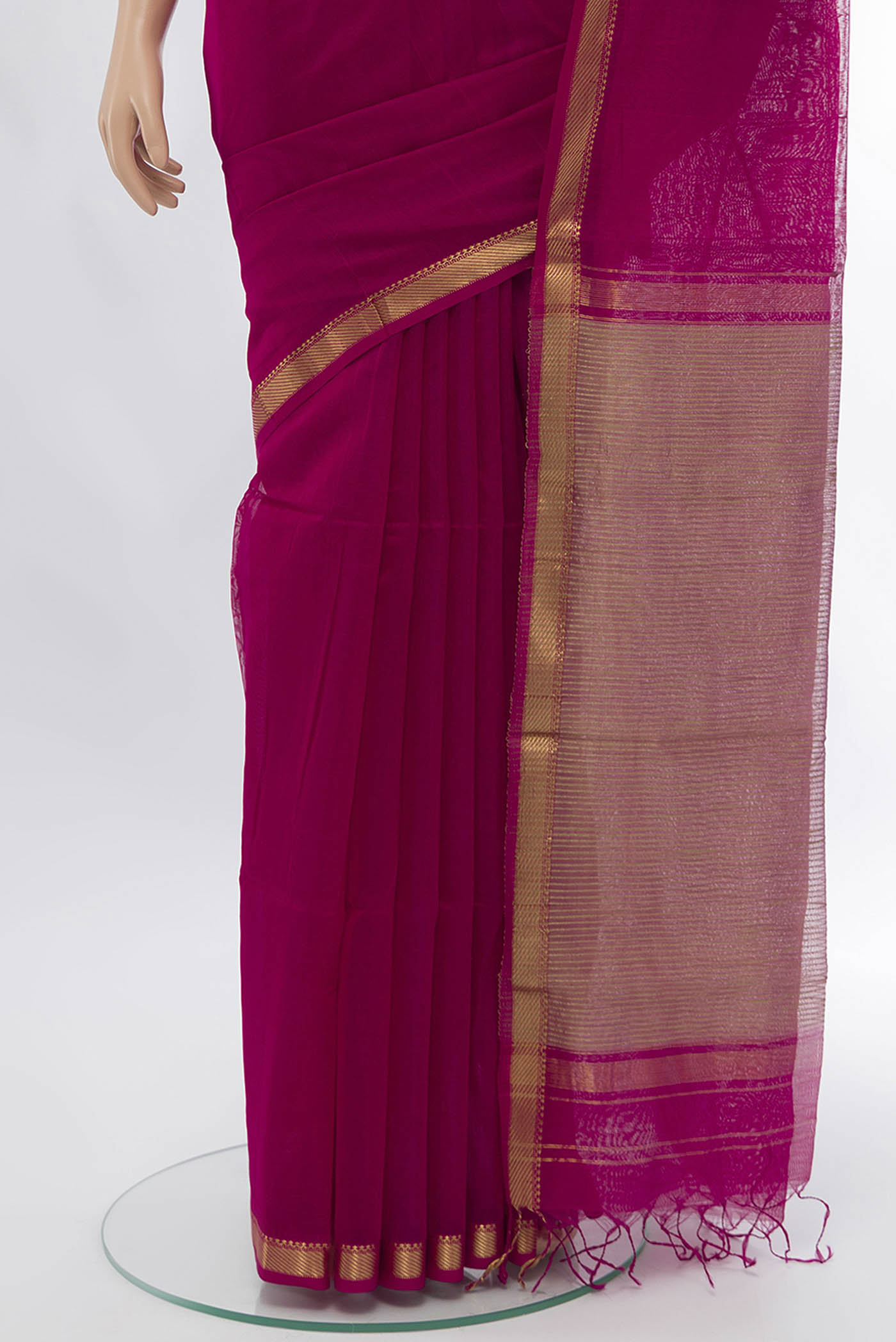 pleats pallu