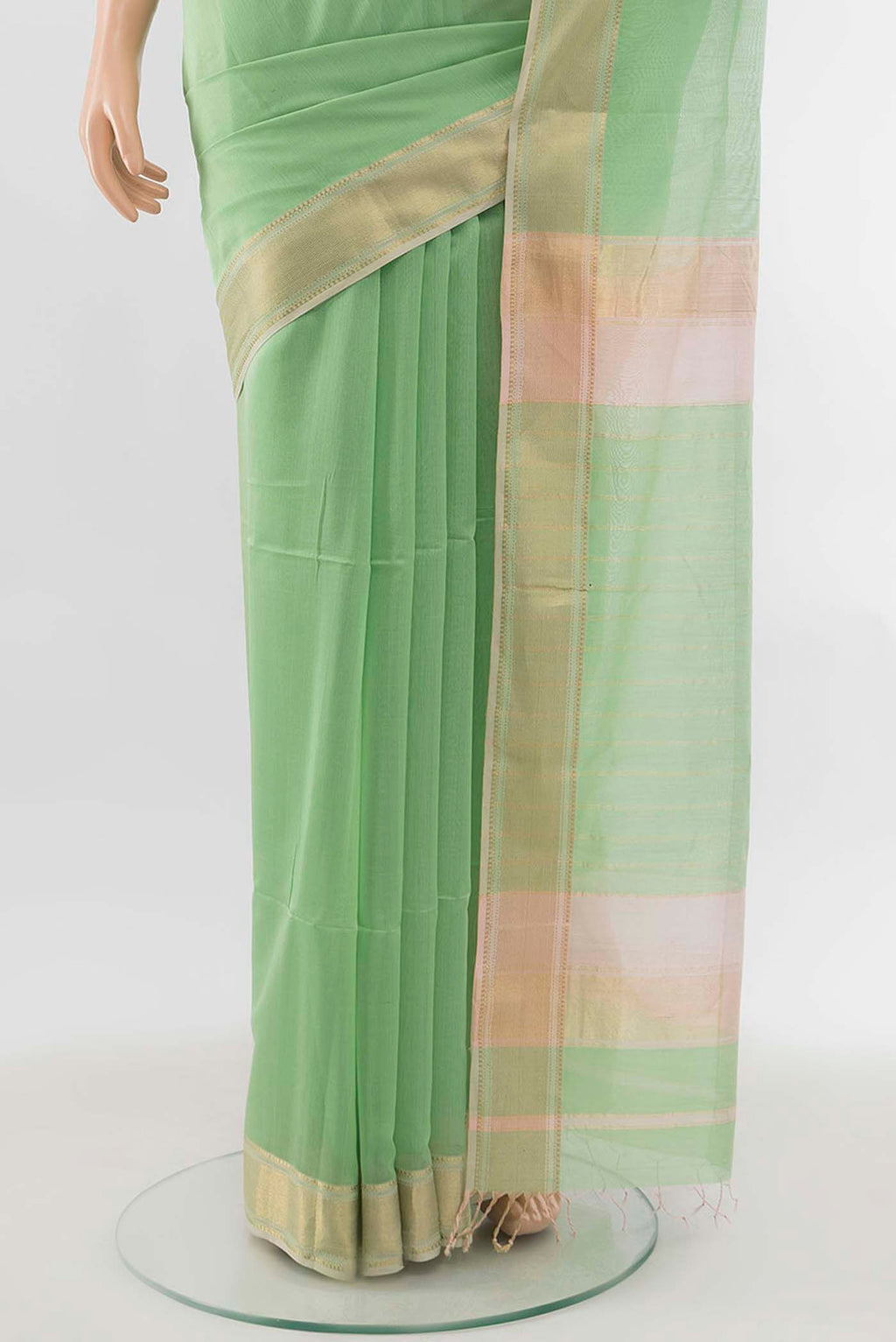 pleats pallu