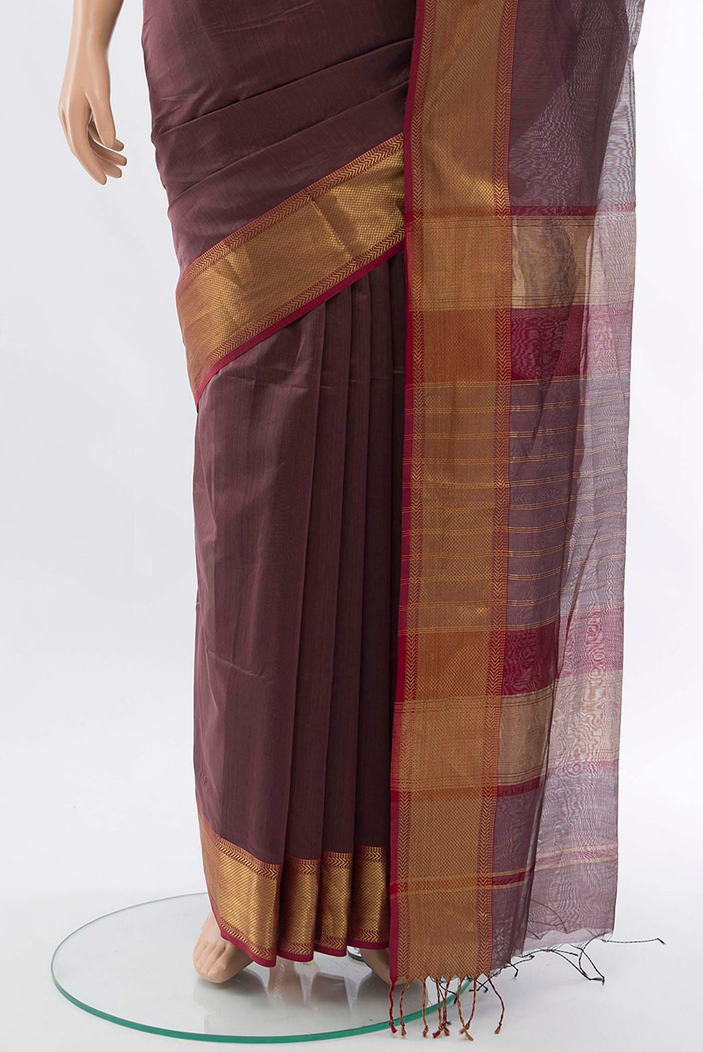 pleats pallu