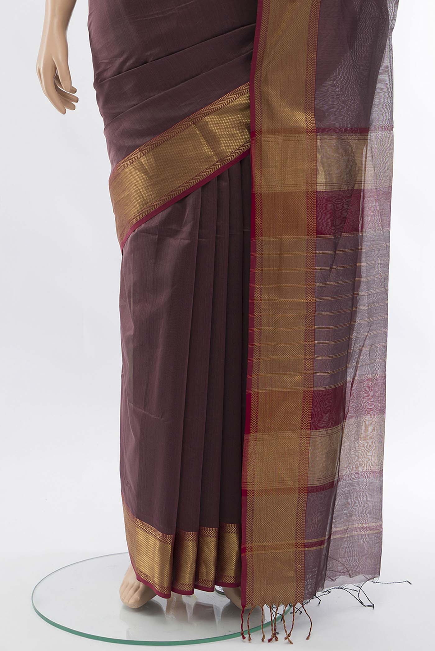 pleats pallu