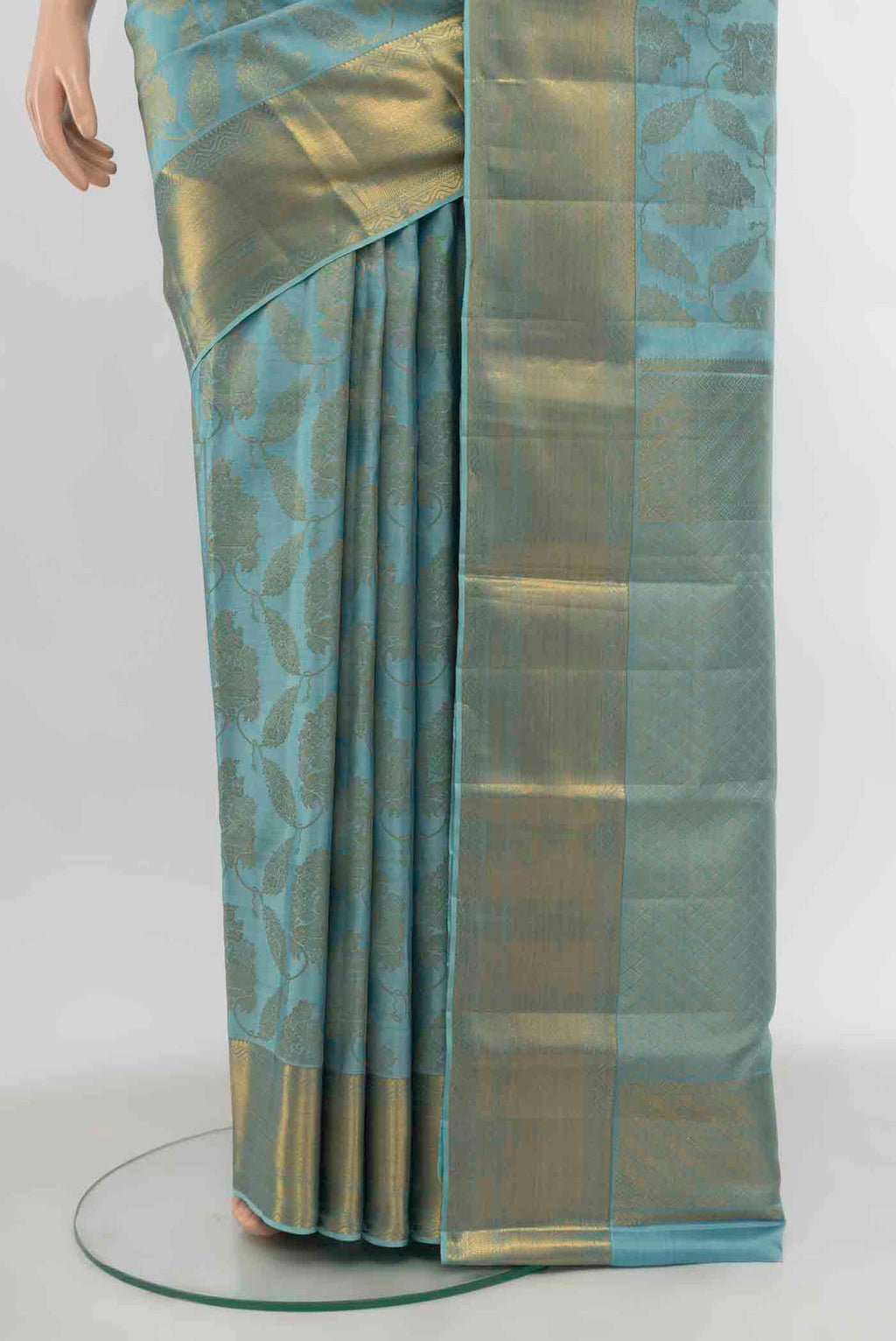 pleats pallu