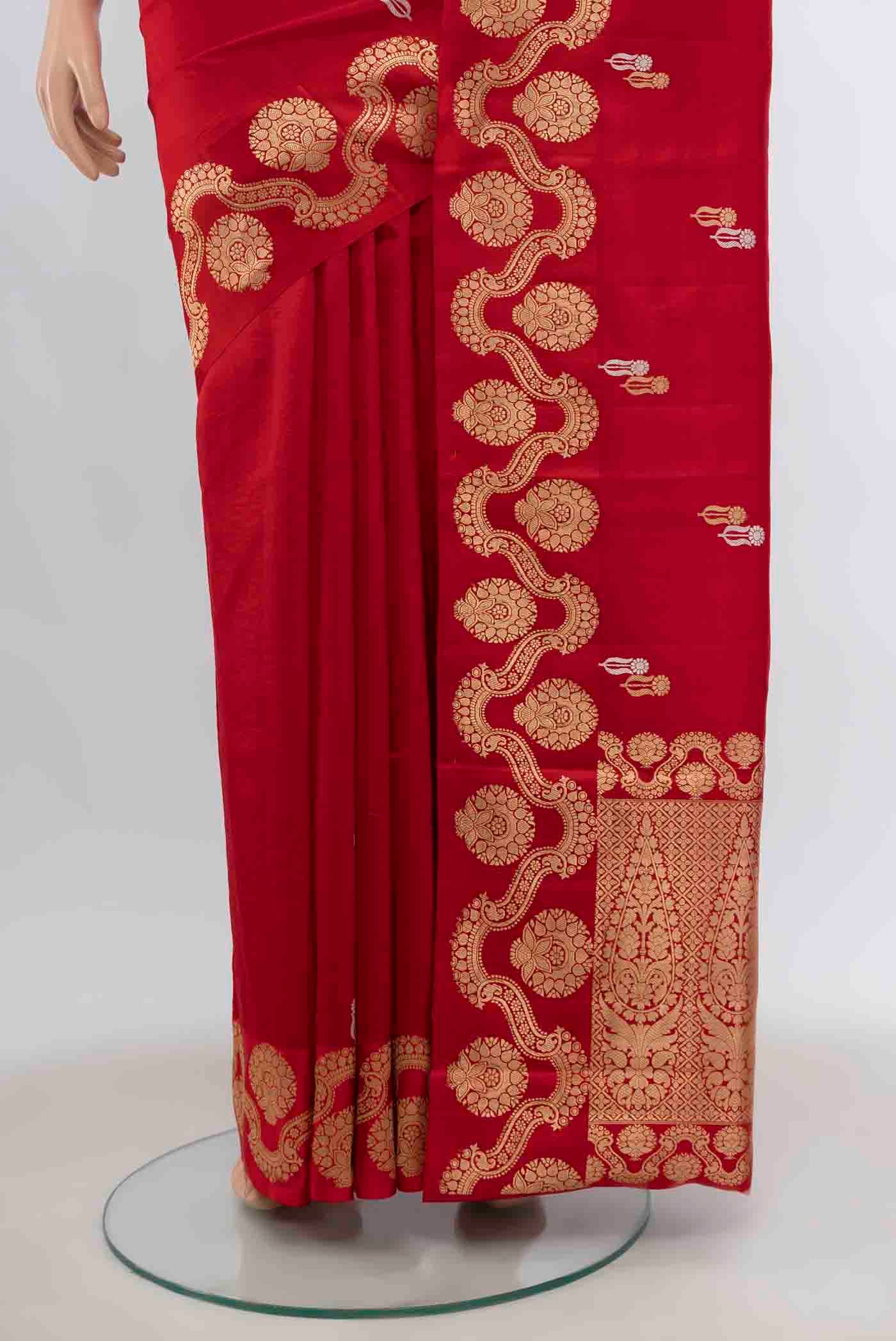pleats pallu