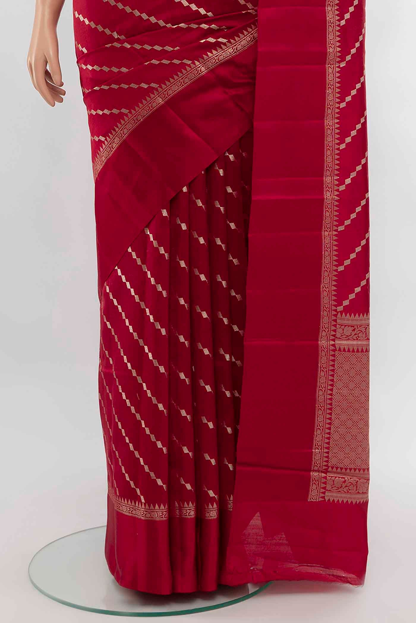 pleats pallu