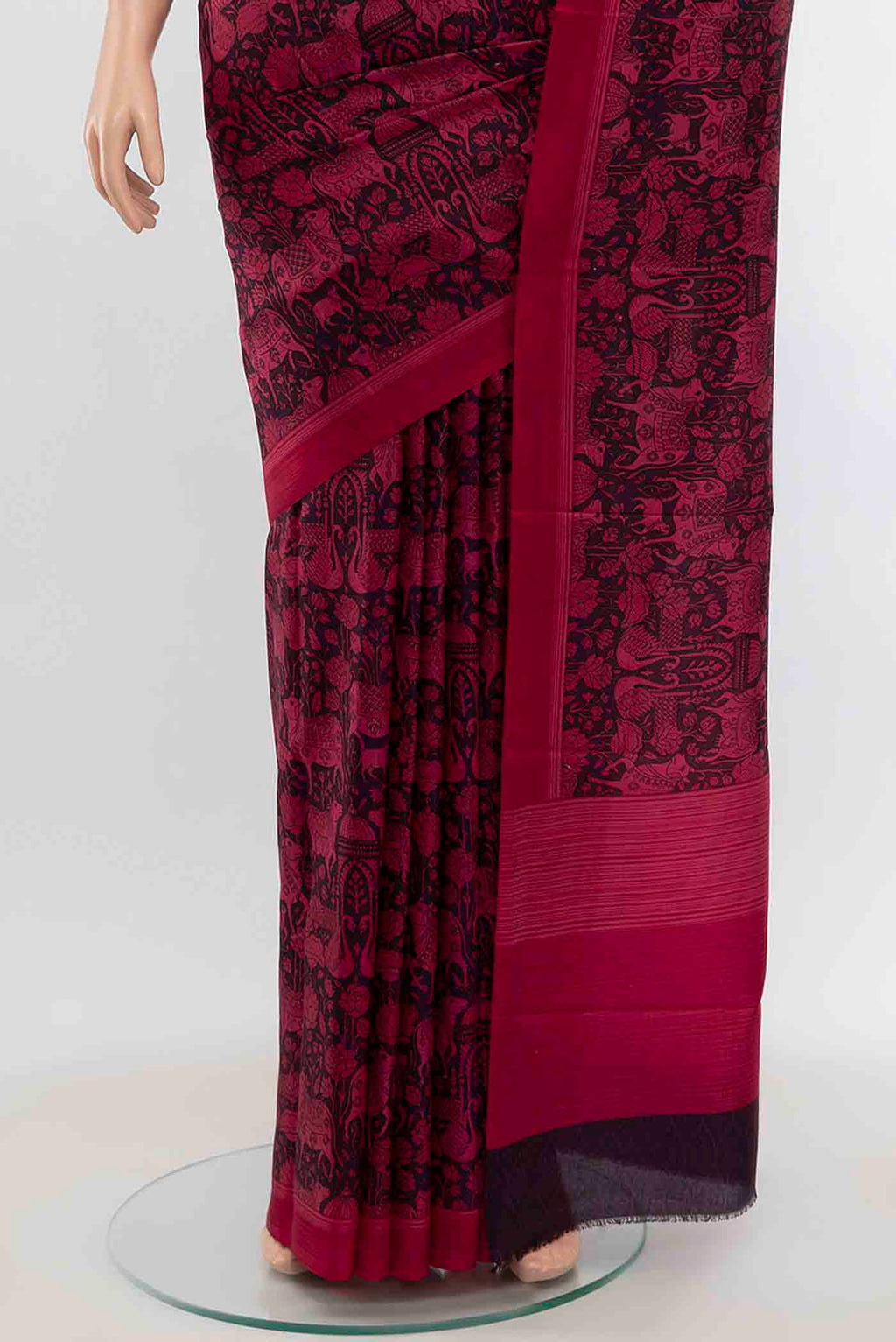 pleats pallu
