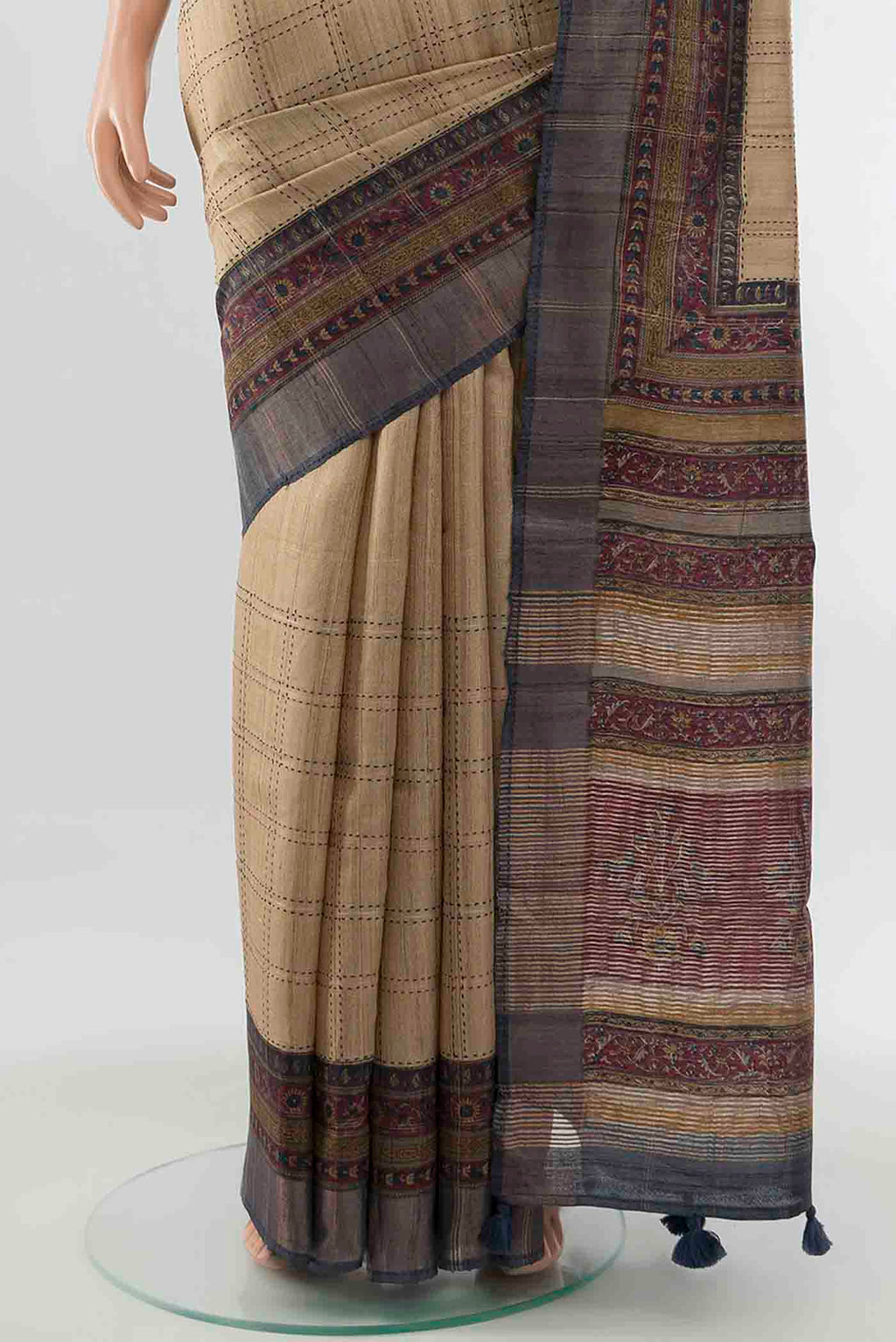 pleats pallu