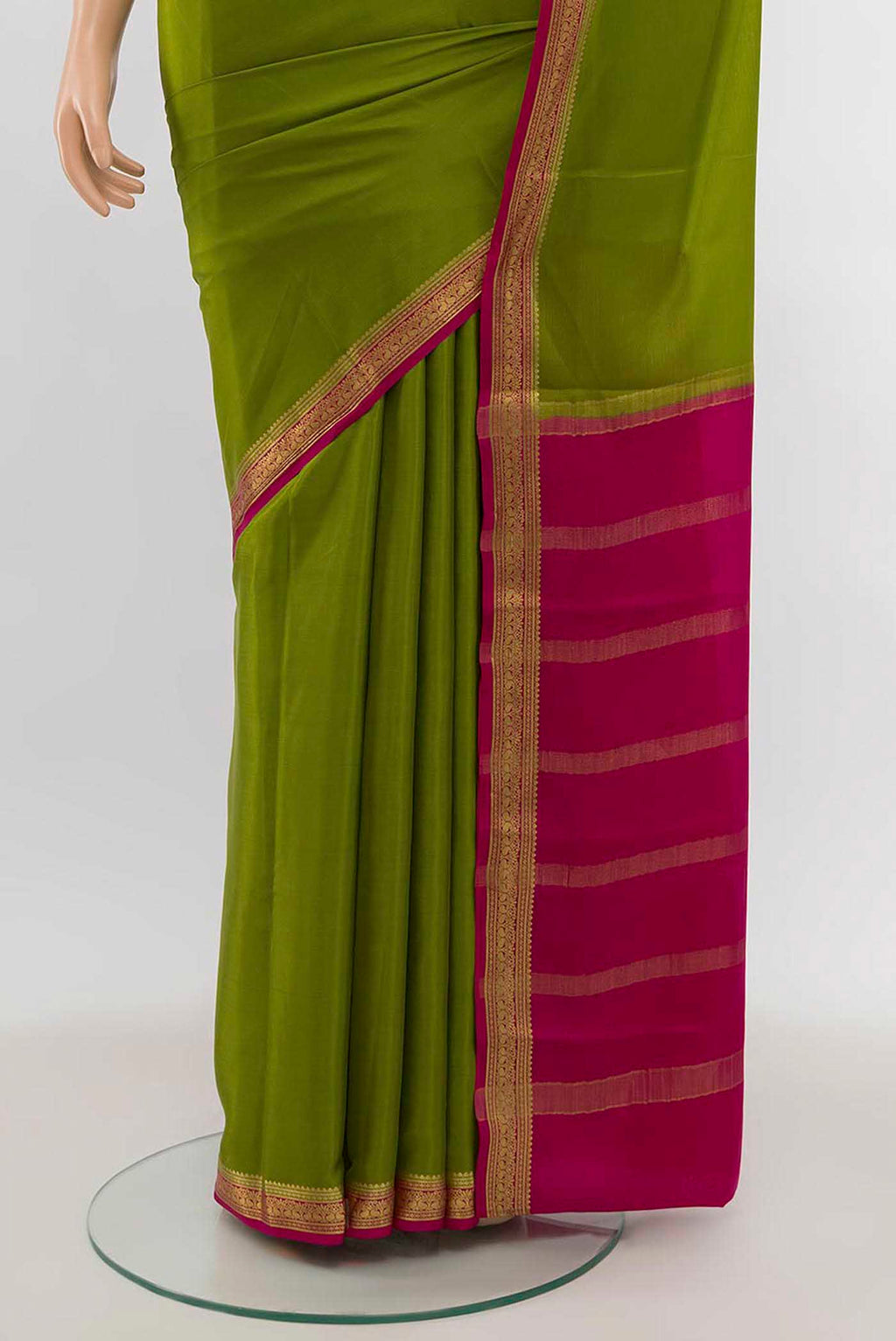 pleats pallu