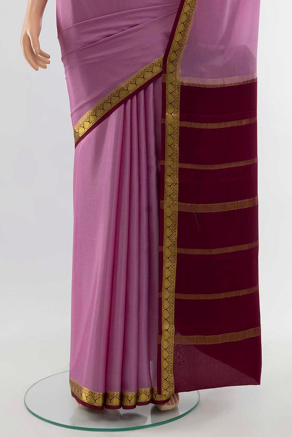 pleats pallu