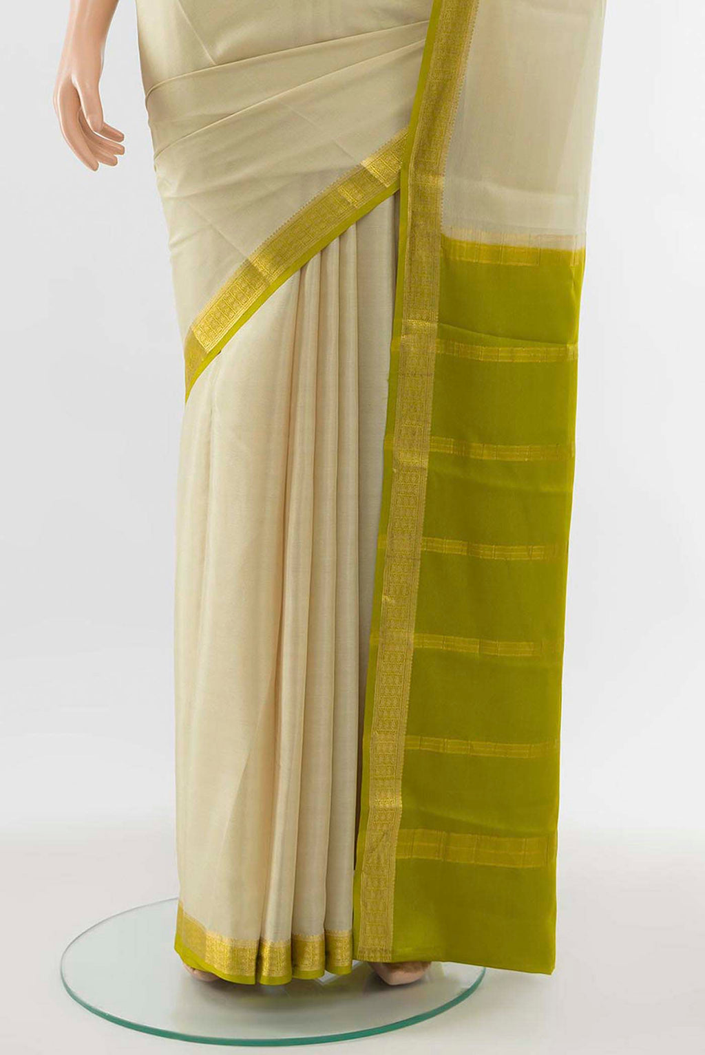 pleats pallu