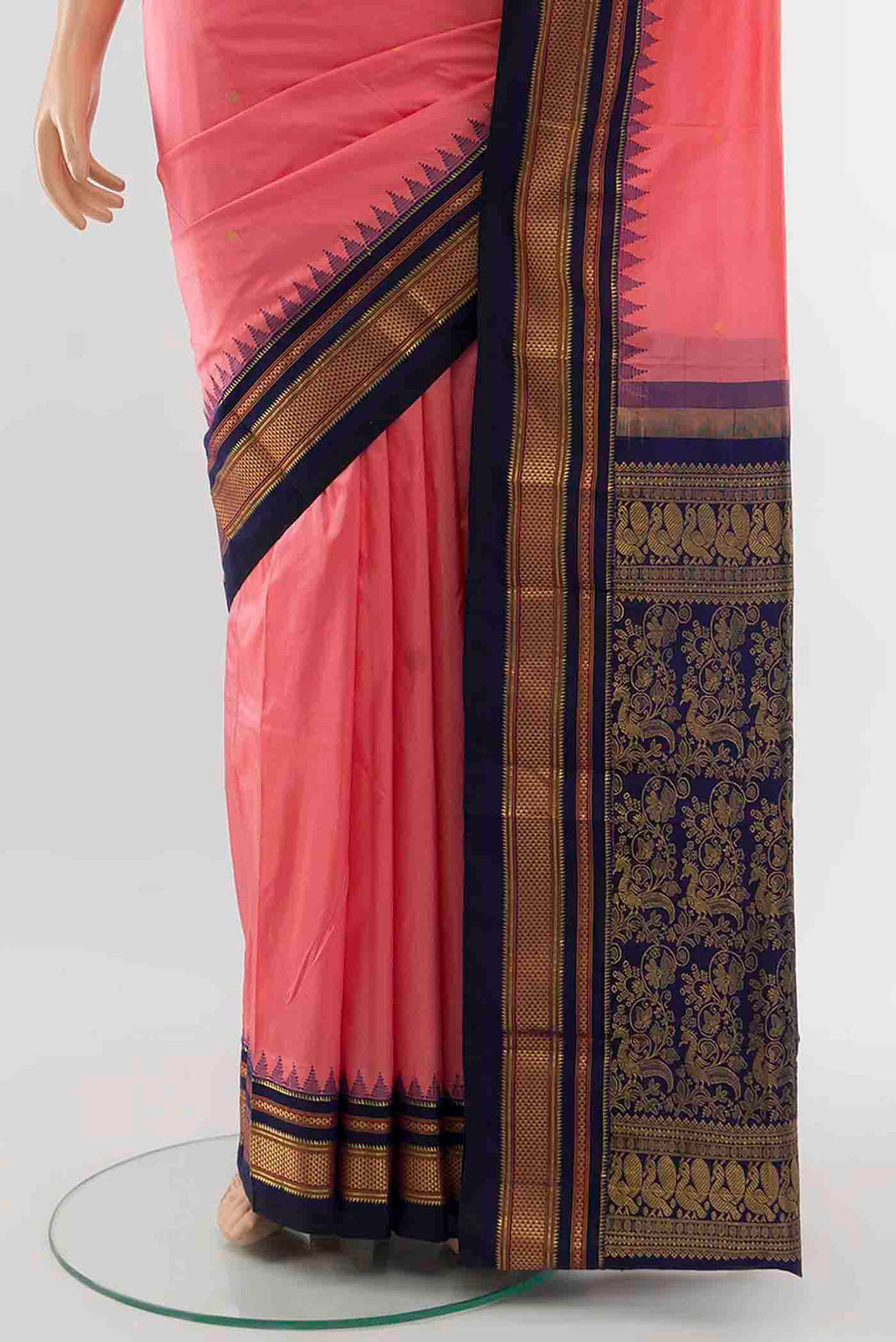 pleats pallu