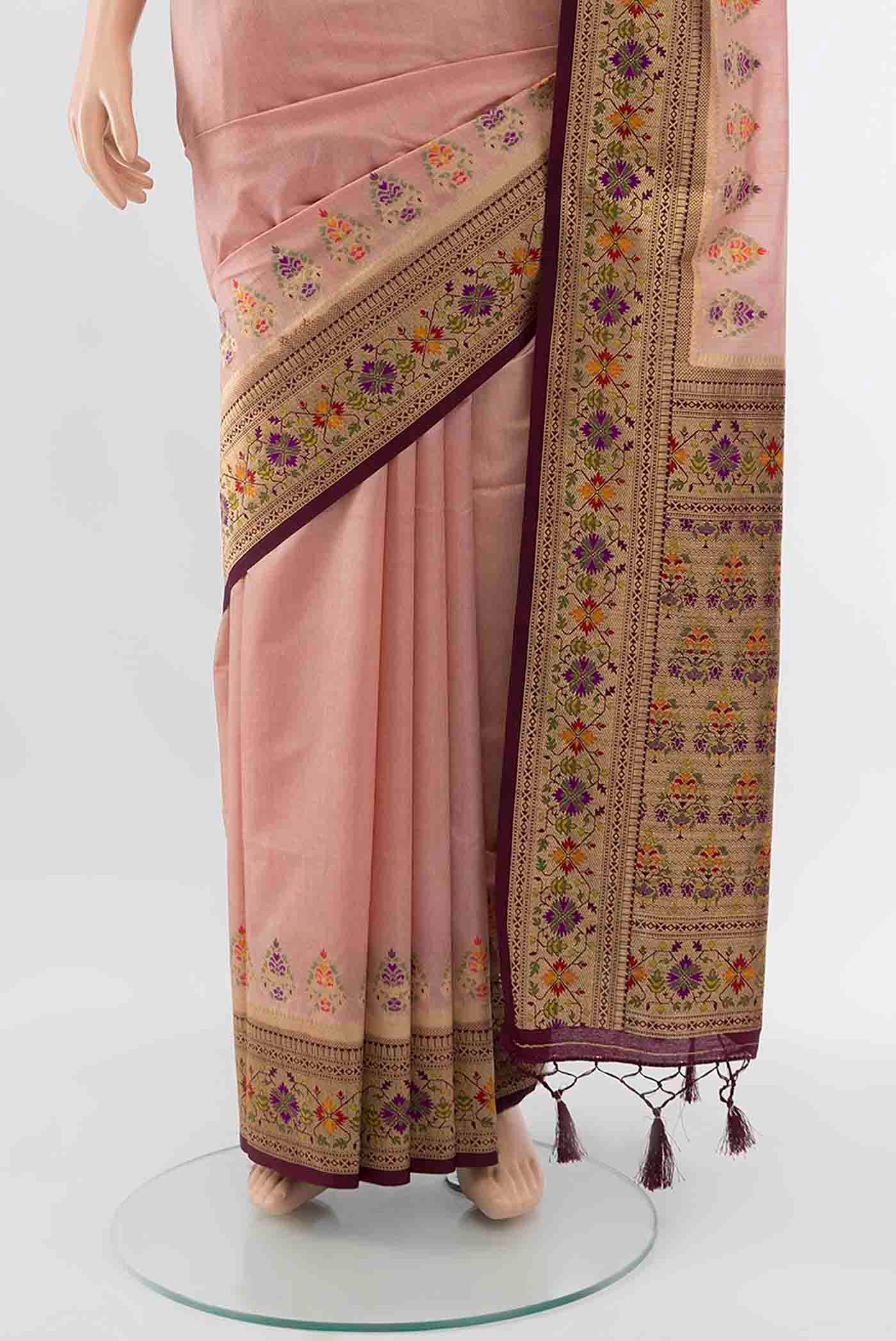 pleats pallu