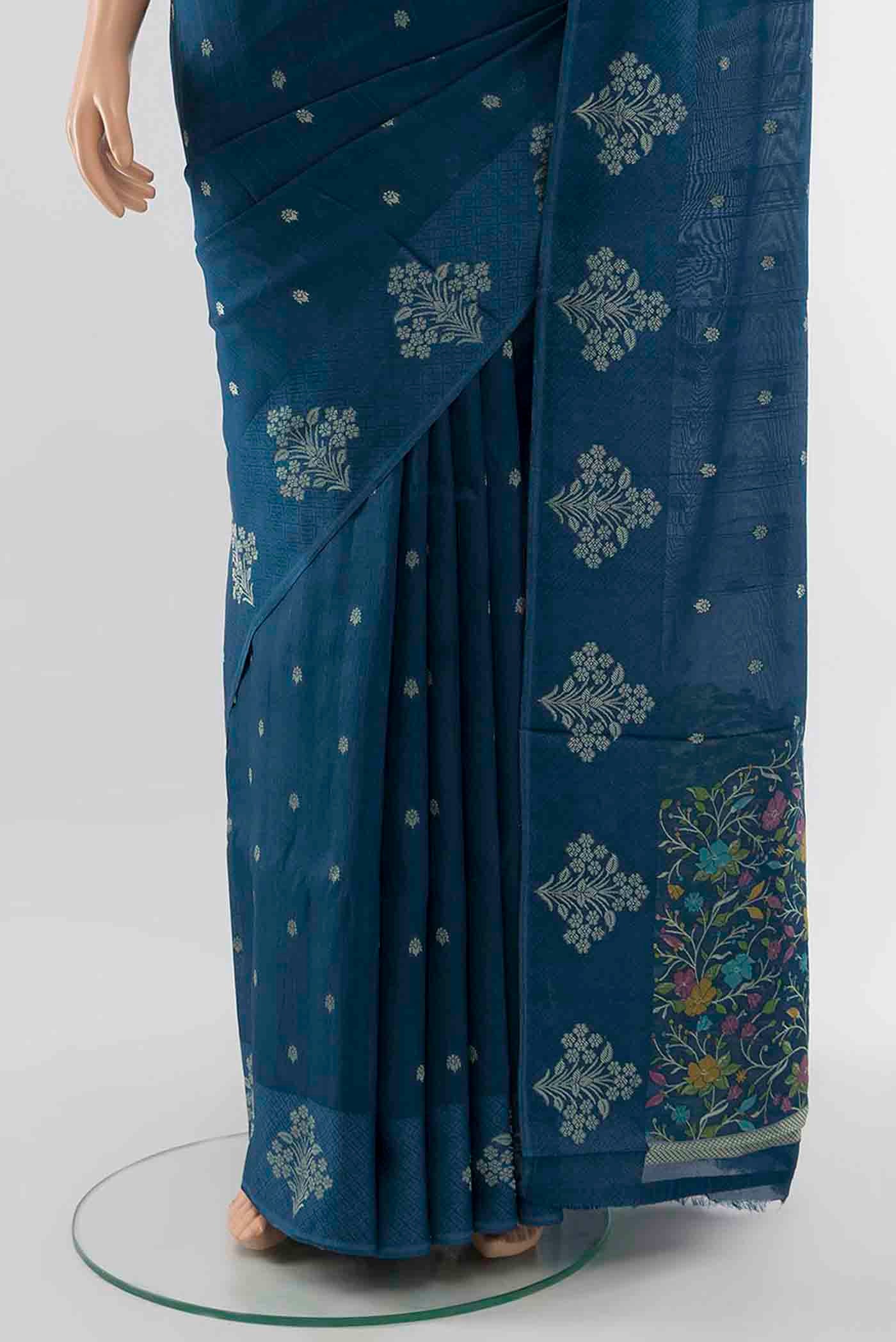 pleats pallu