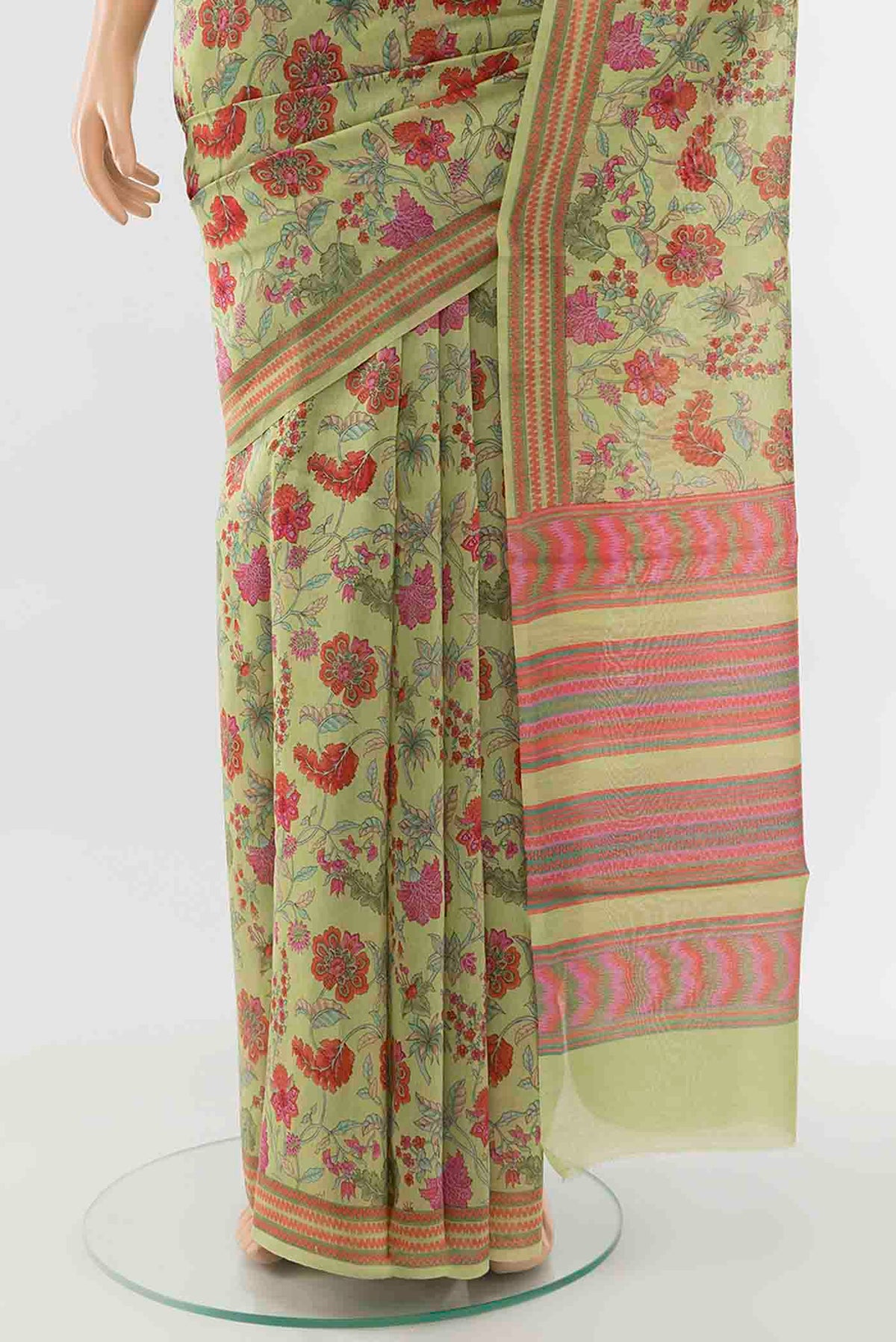 pleats pallu