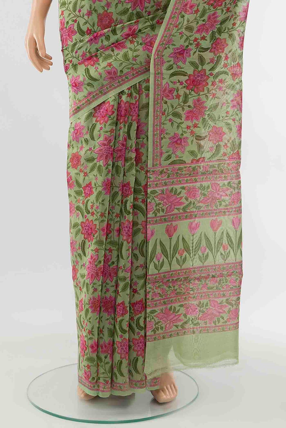 pleats pallu