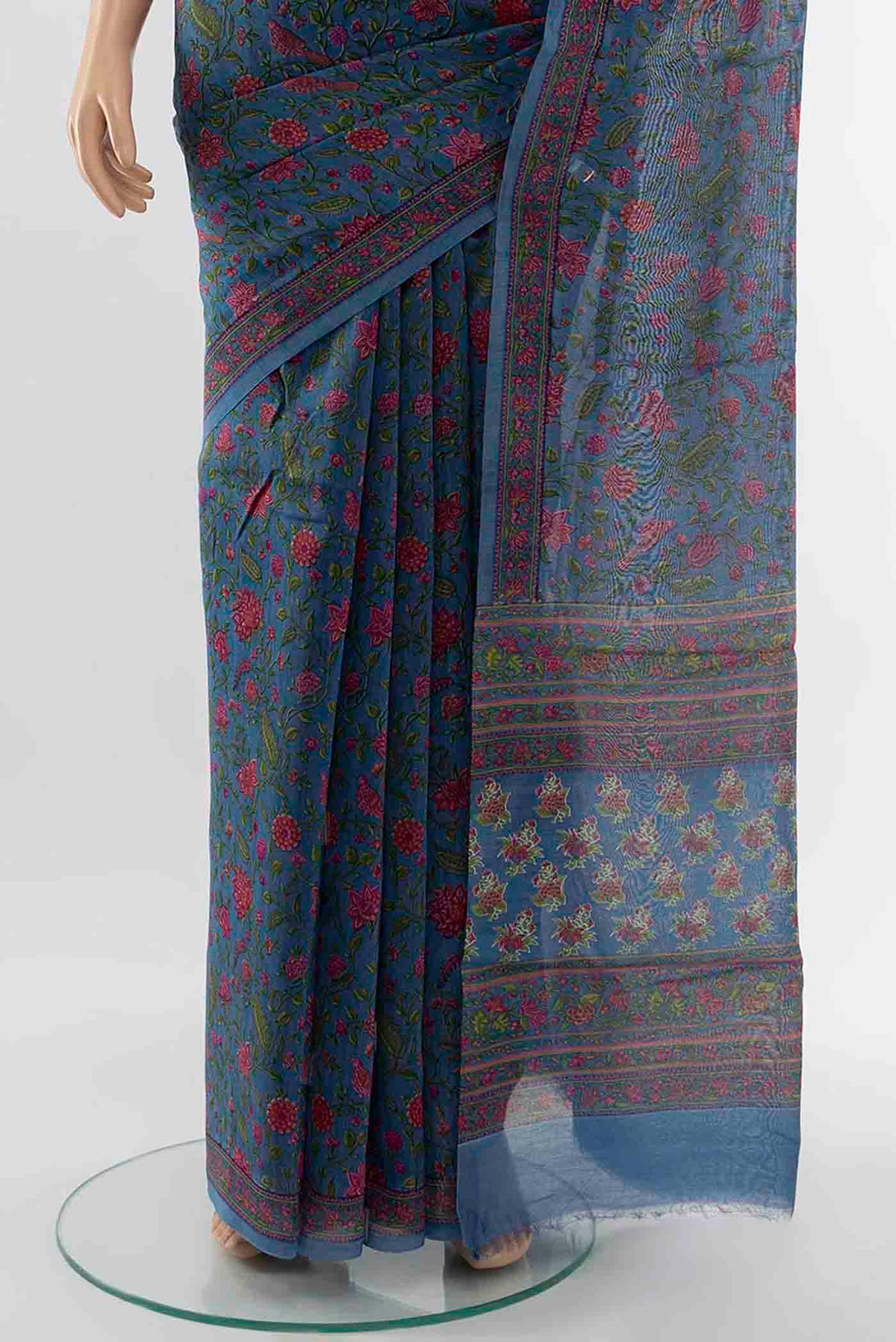 pleats pallu