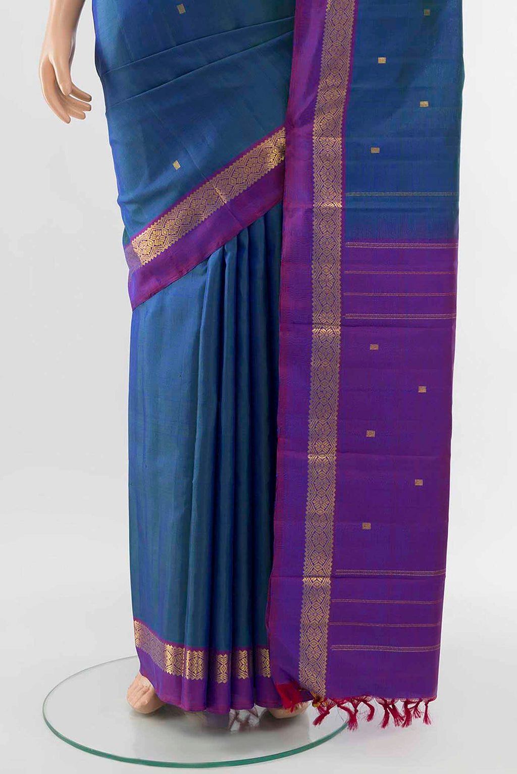 pleats pallu