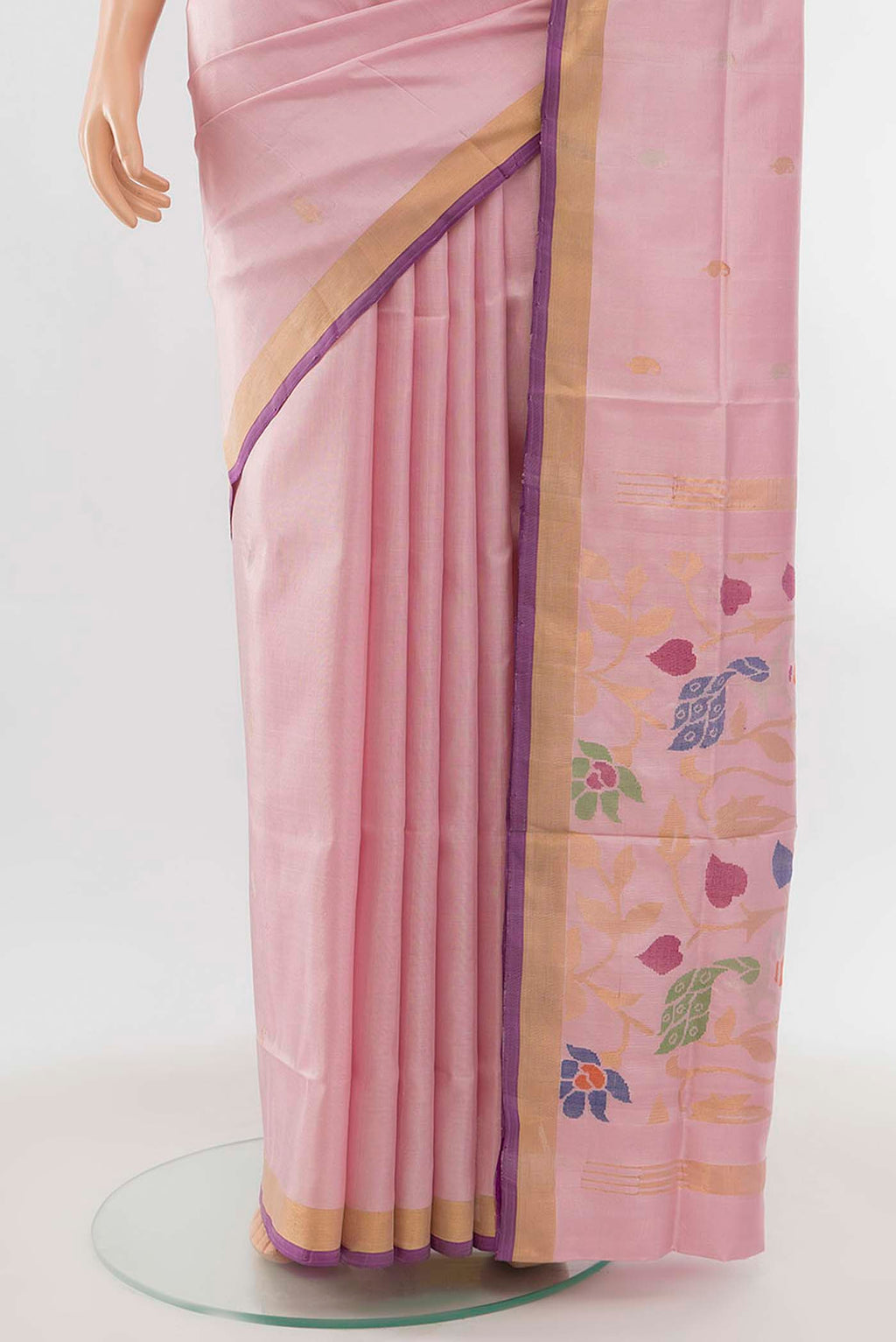 pleats pallu