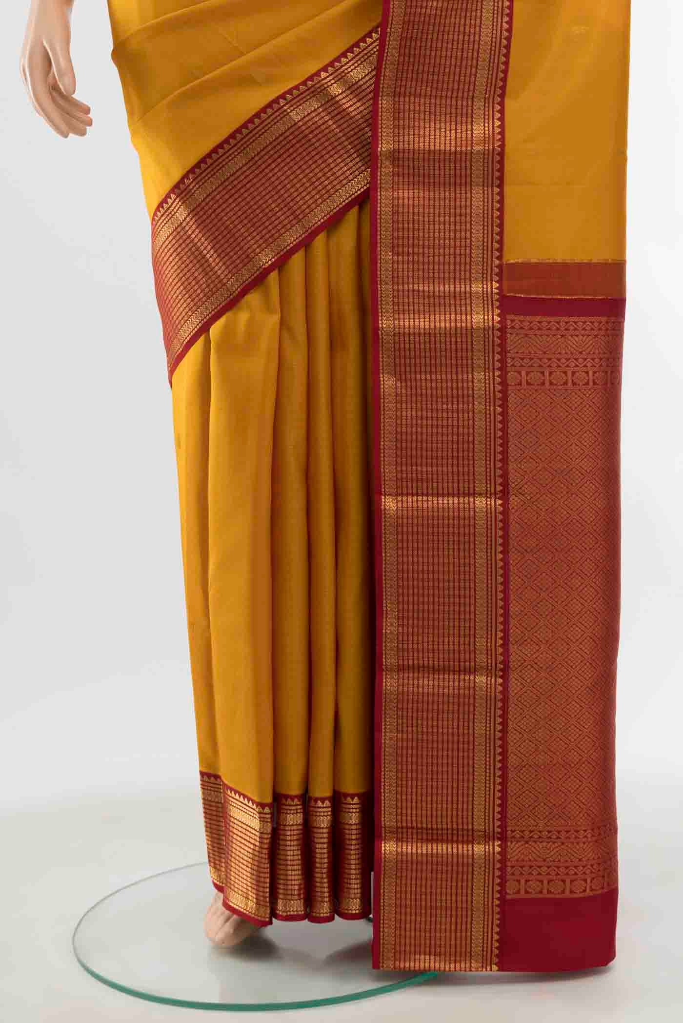 pleats pallu