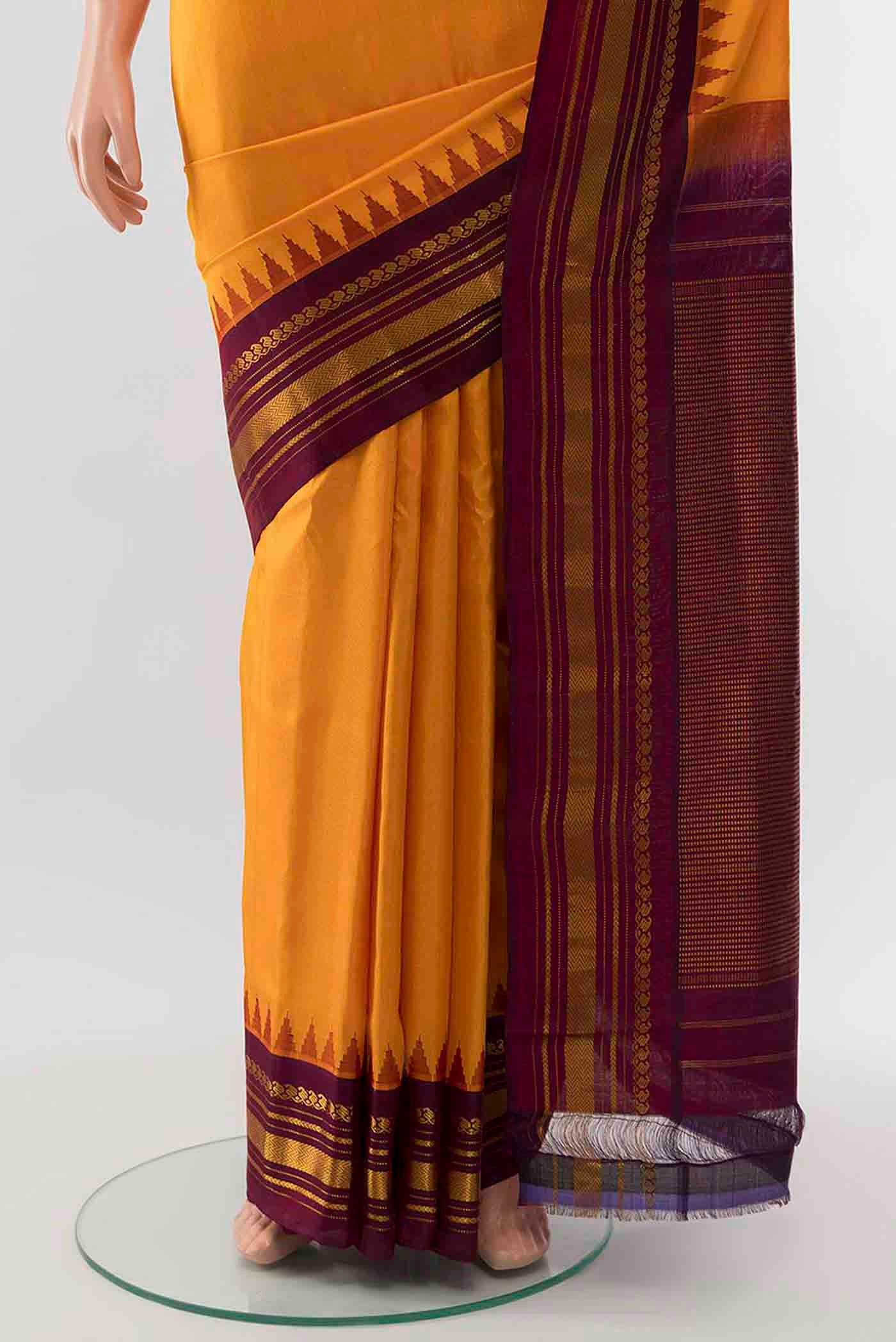 pleats pallu