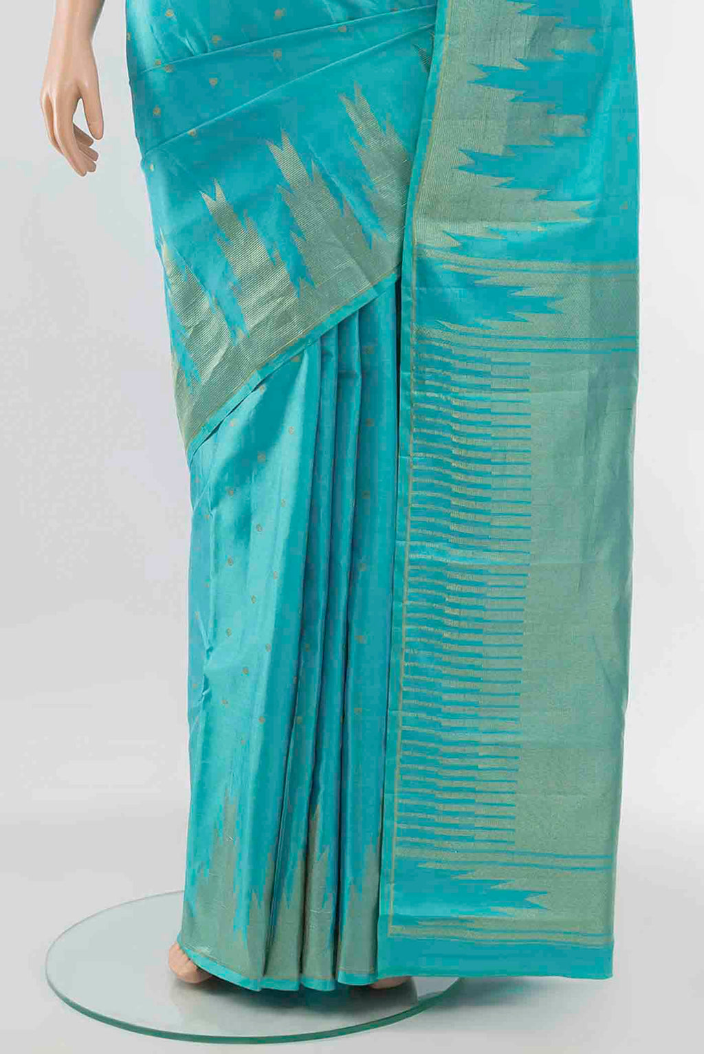 pleats pallu