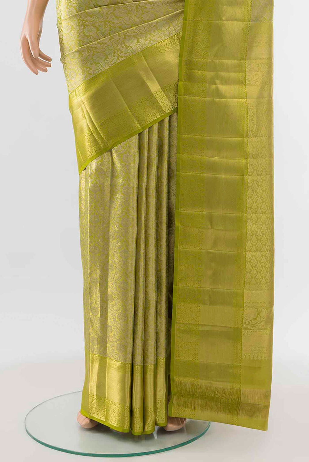 pleats pallu