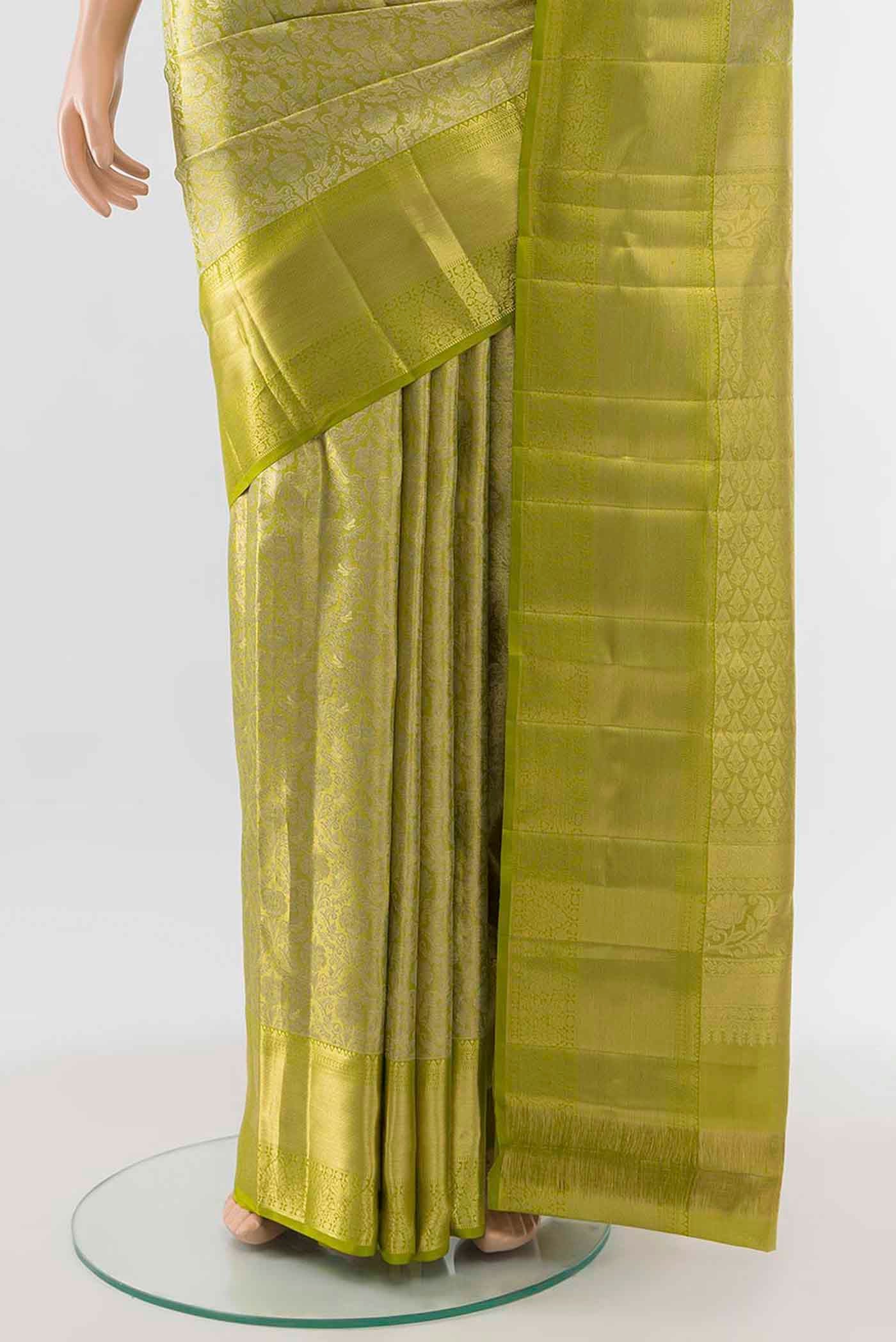 pleats pallu