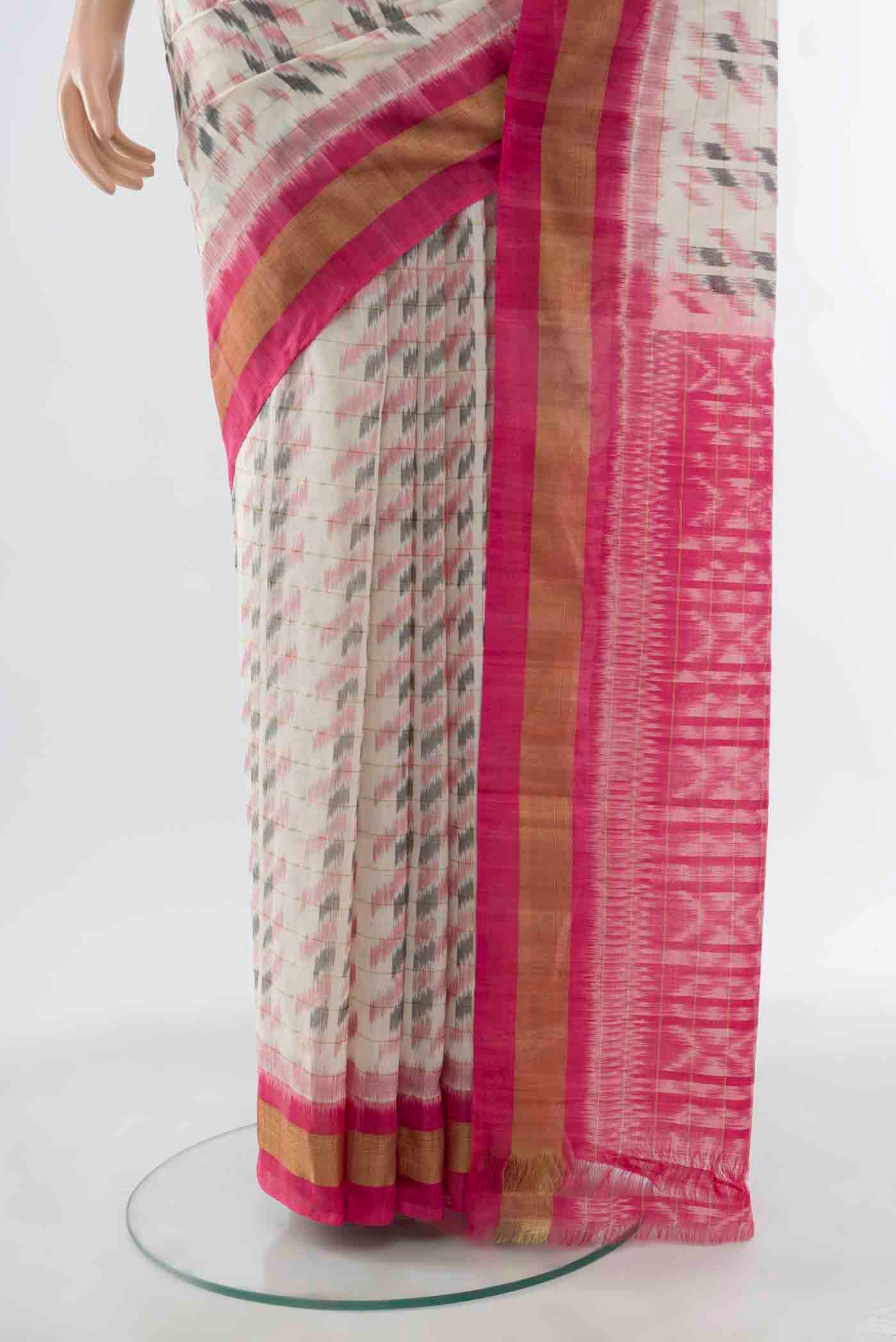 pleats pallu