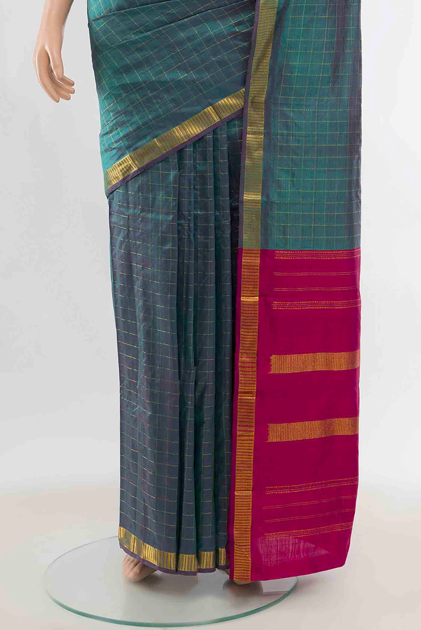 pleats pallu