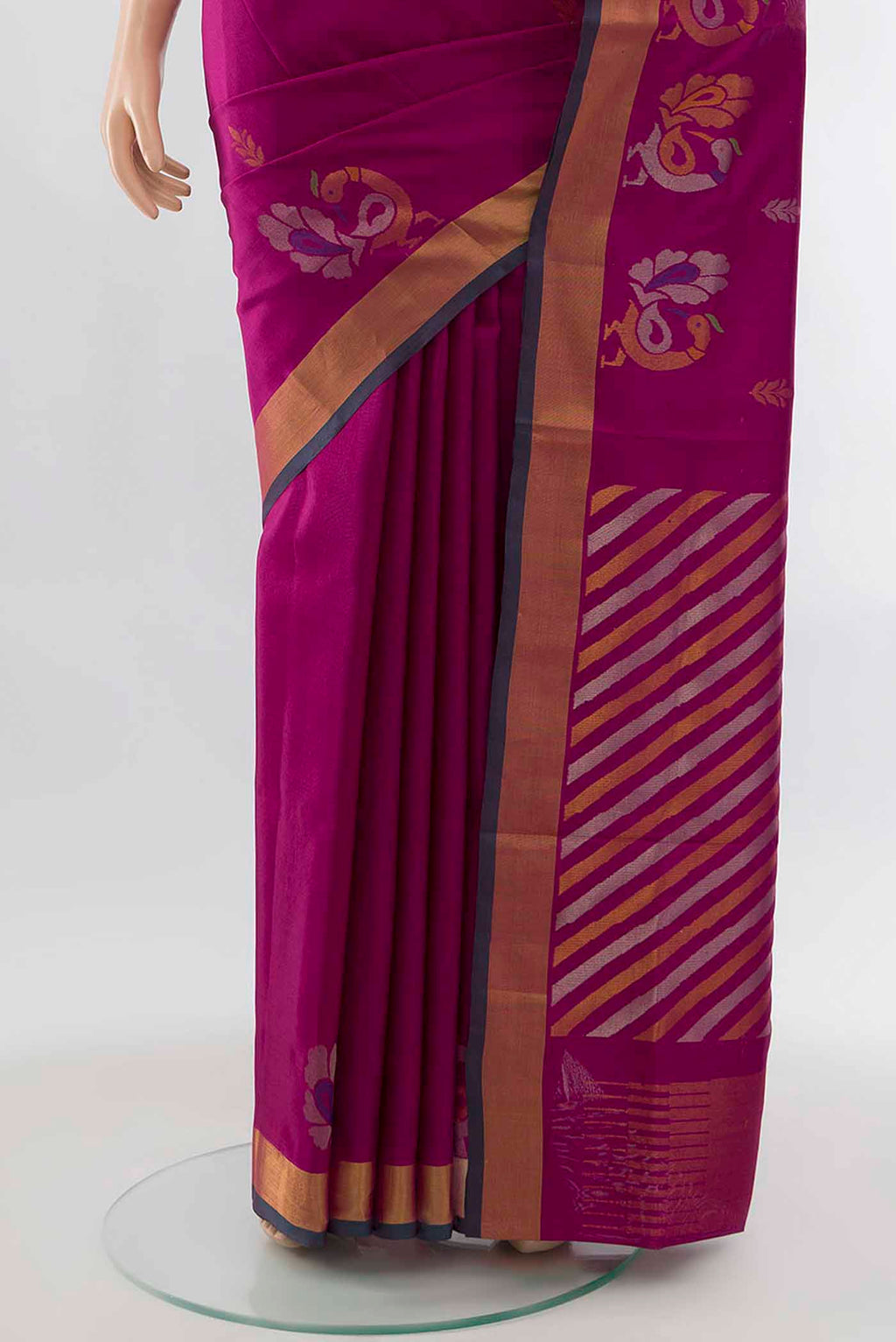 pleats pallu
