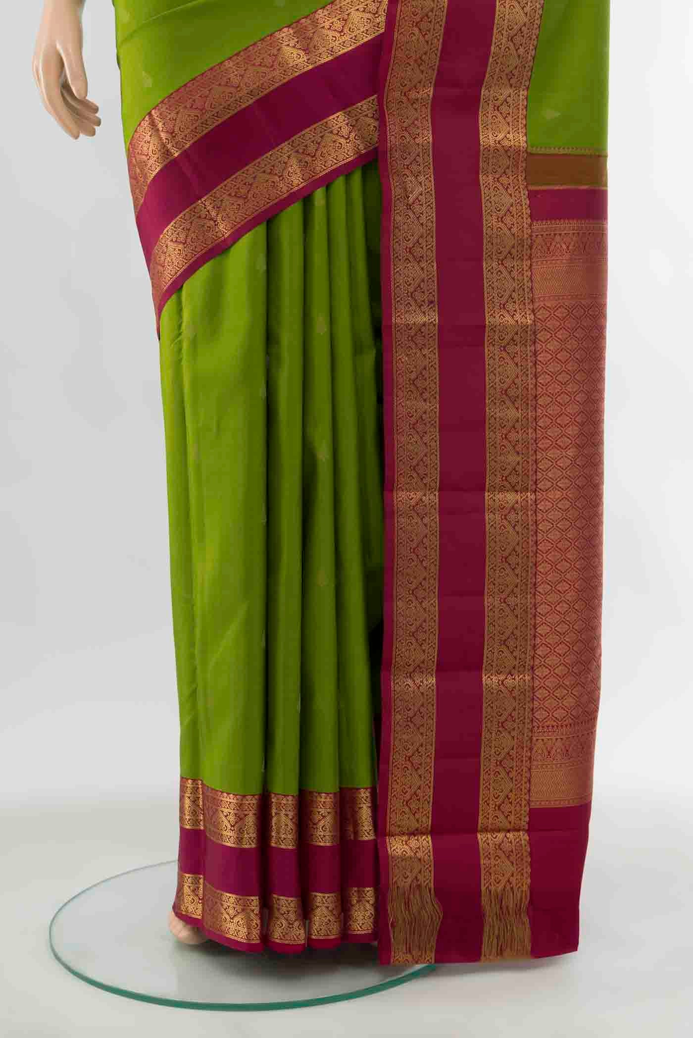 pleats pallu