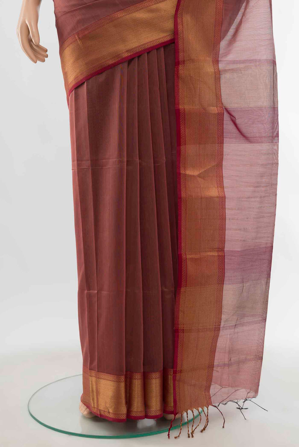 pleats pallu