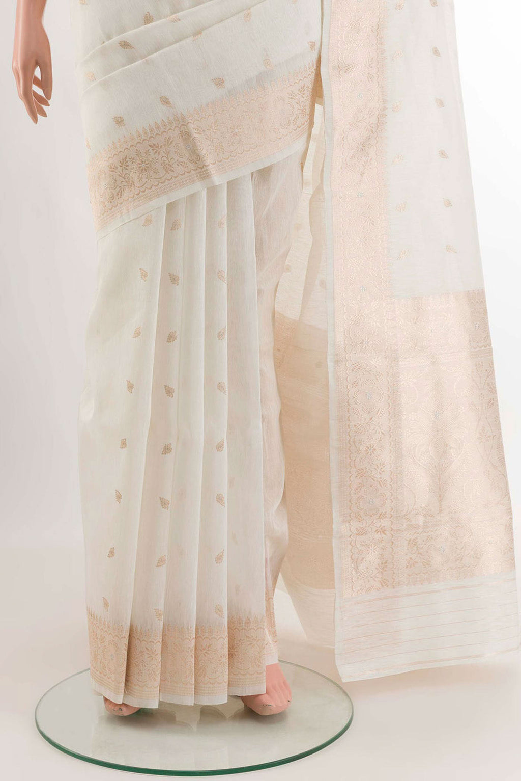 pleats pallu