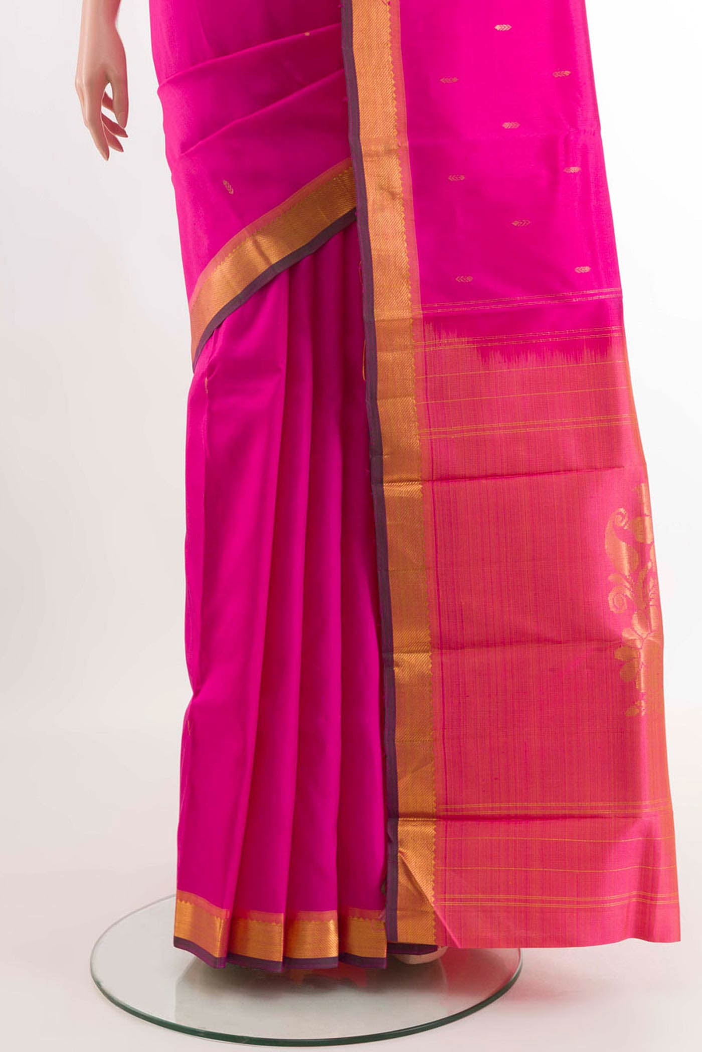 pleats pallu