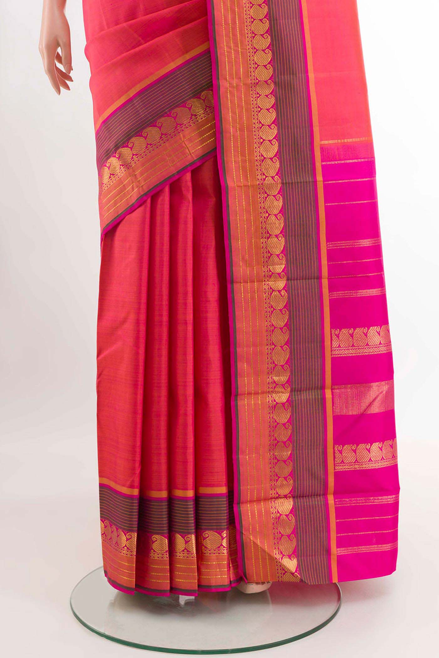 pleats pallu