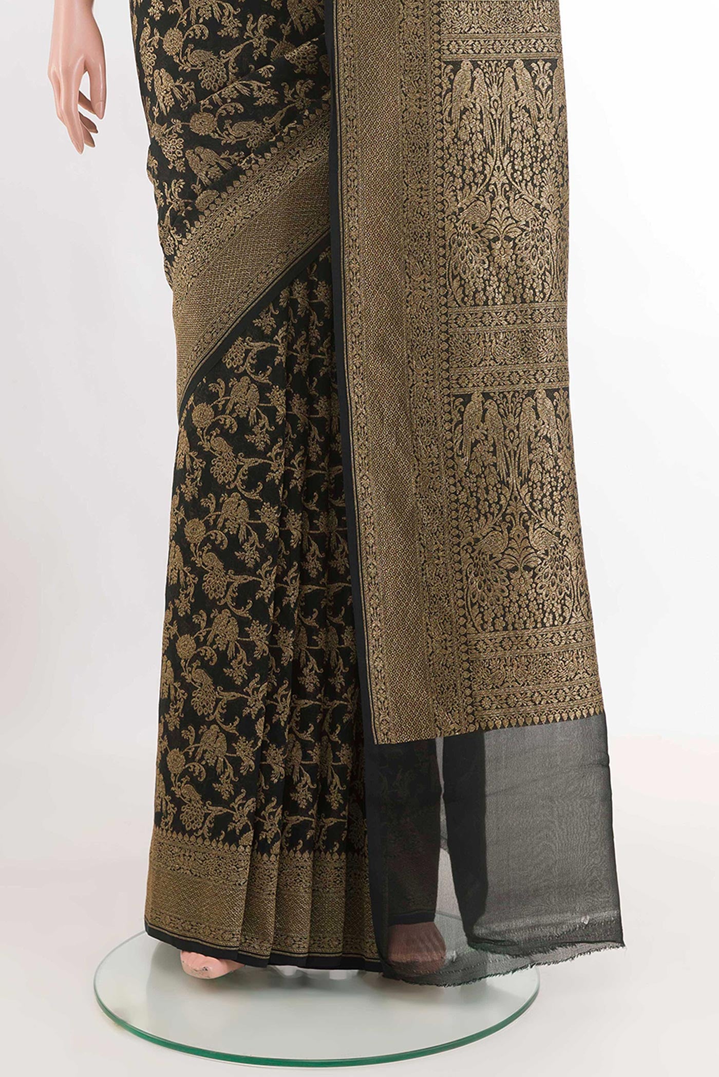 pleats pallu
