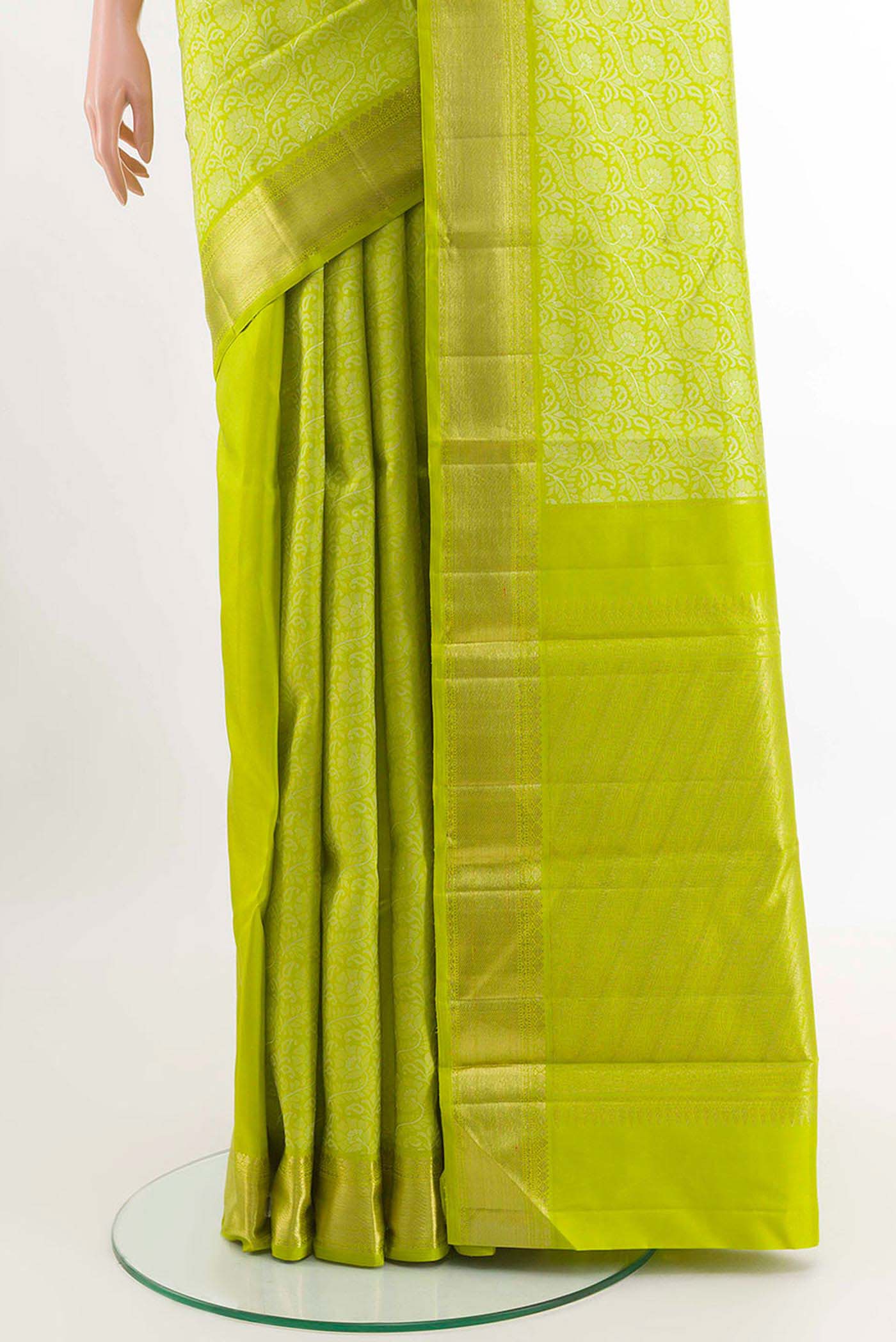 pleats pallu