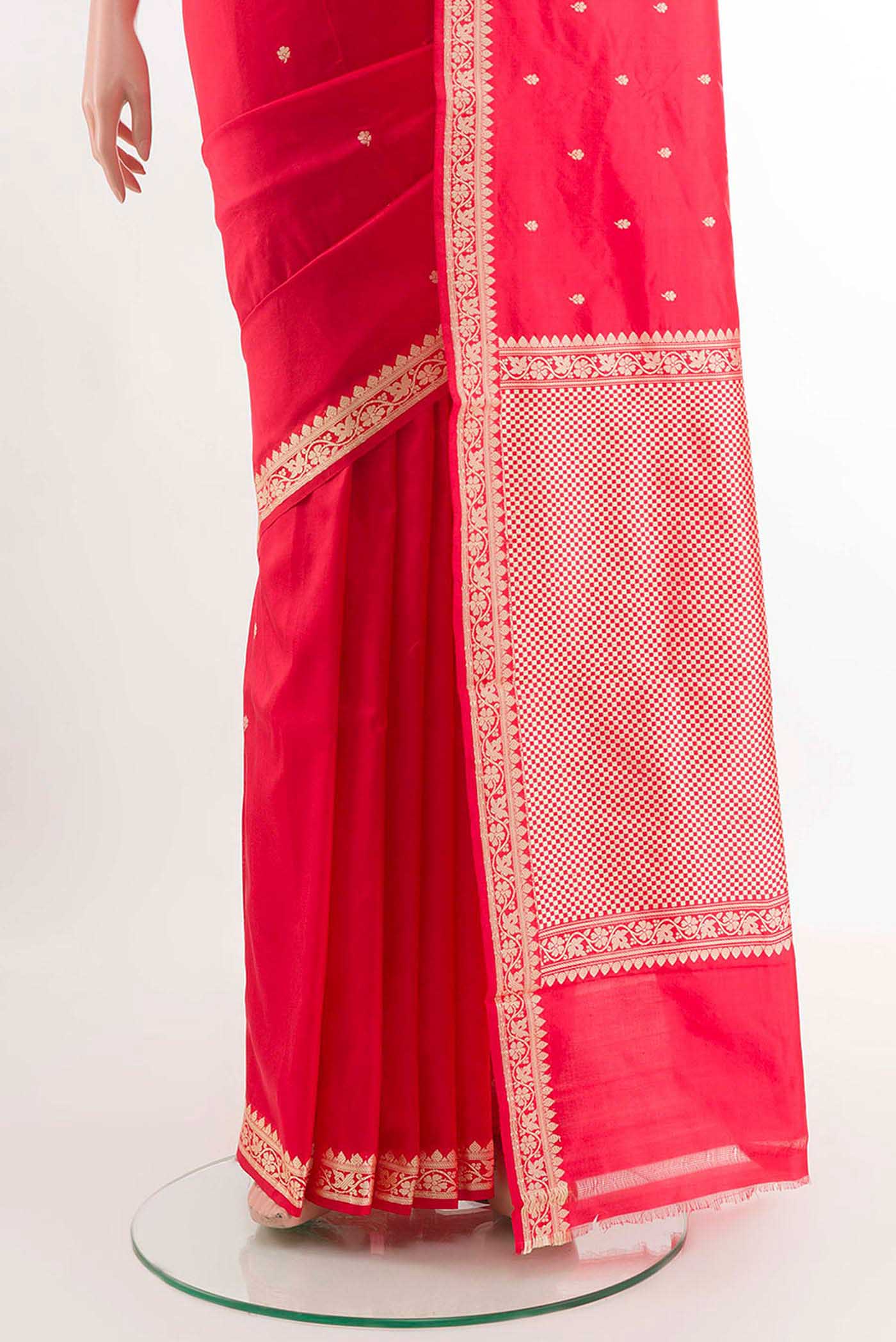 pleats pallu