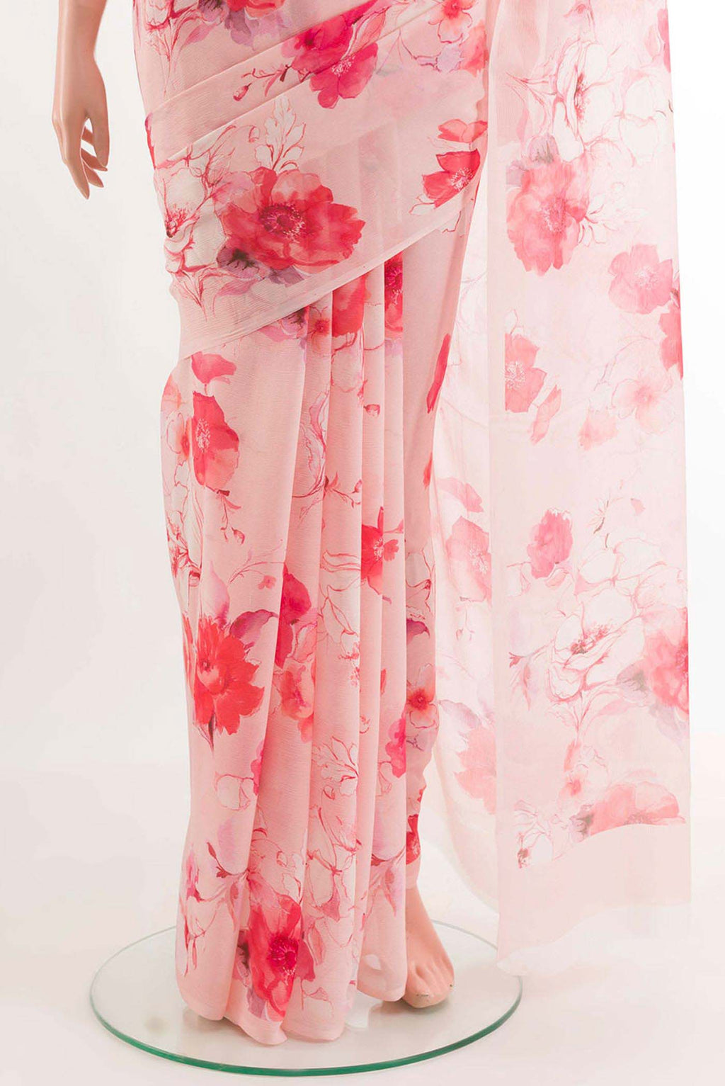 pleats pallu